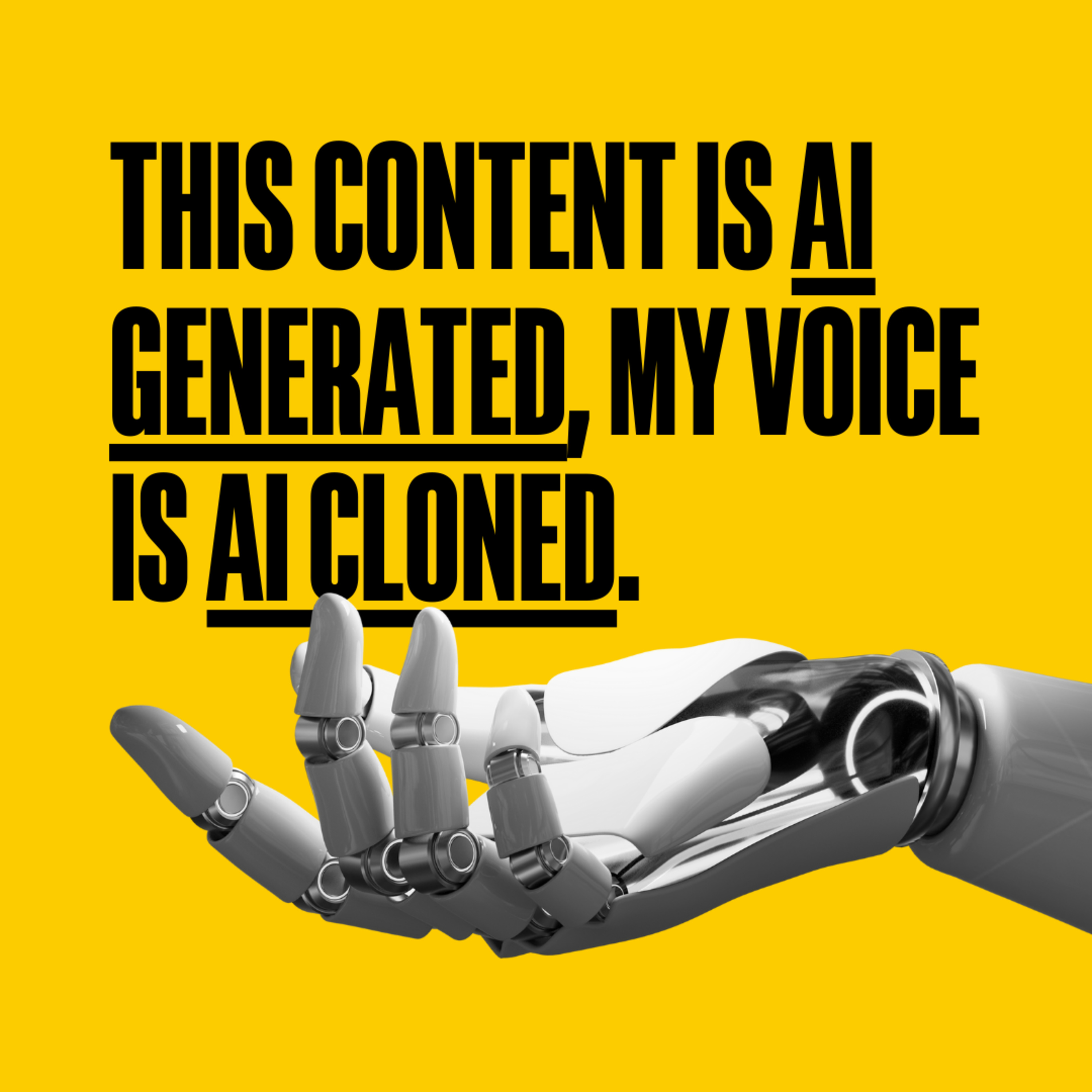 This episode is AI generated episode artwork