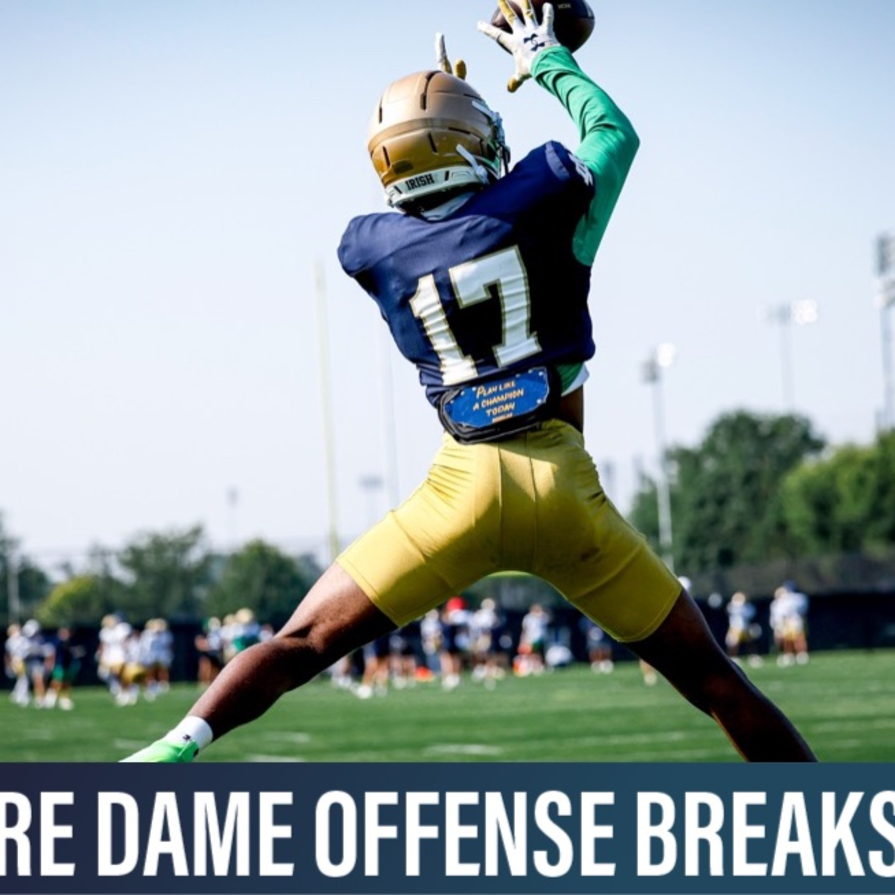 Notre Dame Offense Wins In The Red Zone And Camp Info With John Brice