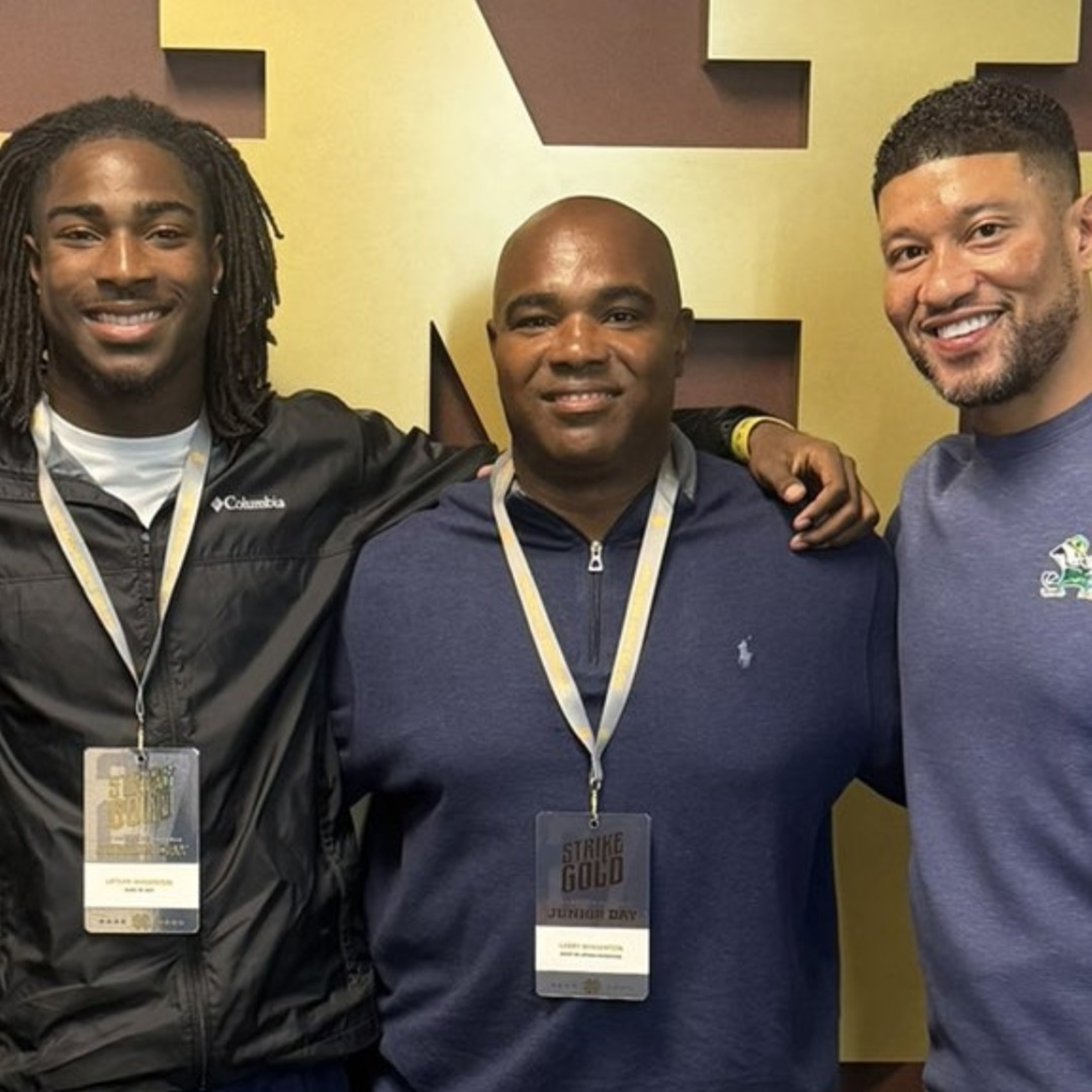 Notre Dame Spring Ball Continues and 2027 Running Back Lathan Whisenton Commits episode artwork
