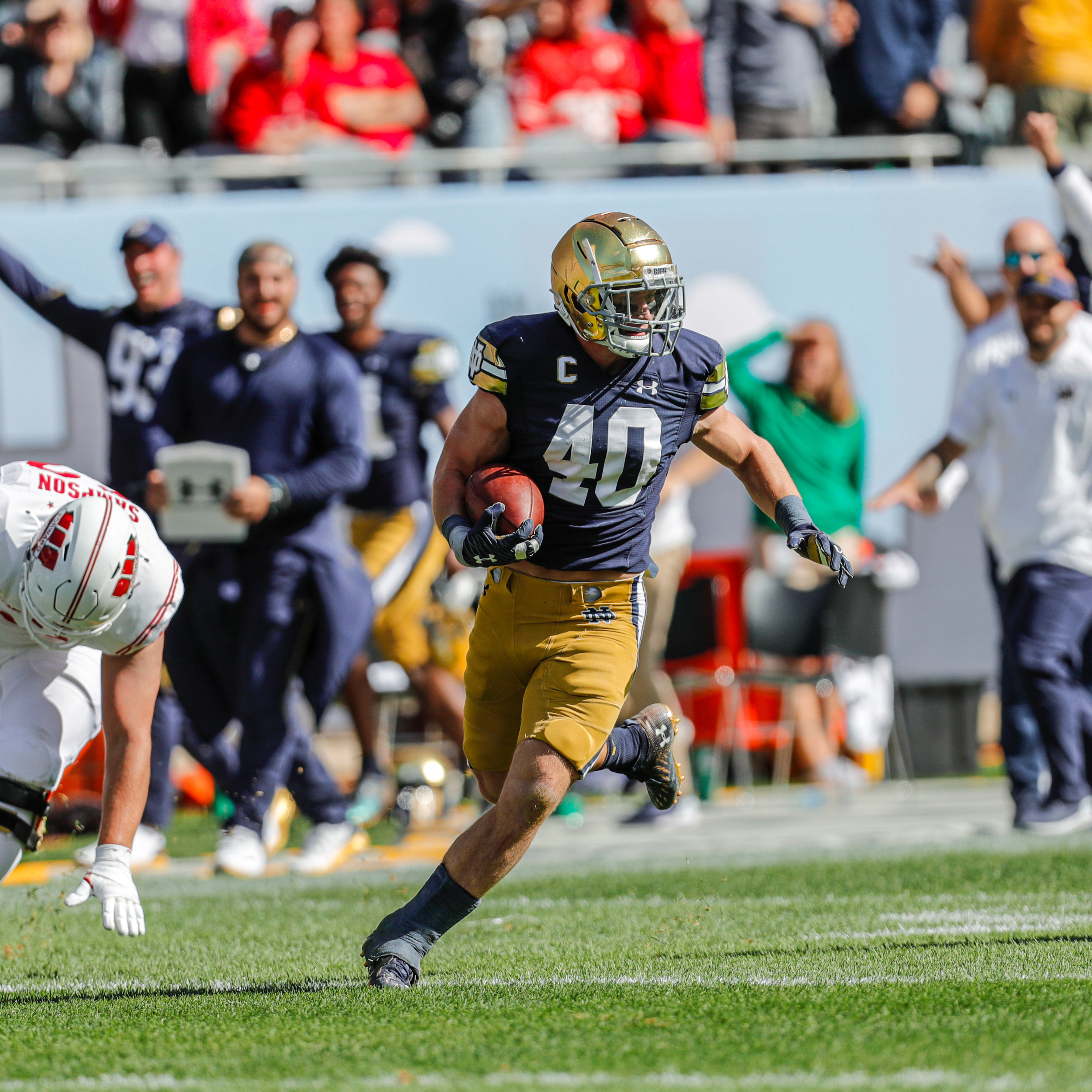 A Look Back At Notre Dame’s 41-13 Victory Over Wisconsin In 2021 episode artwork