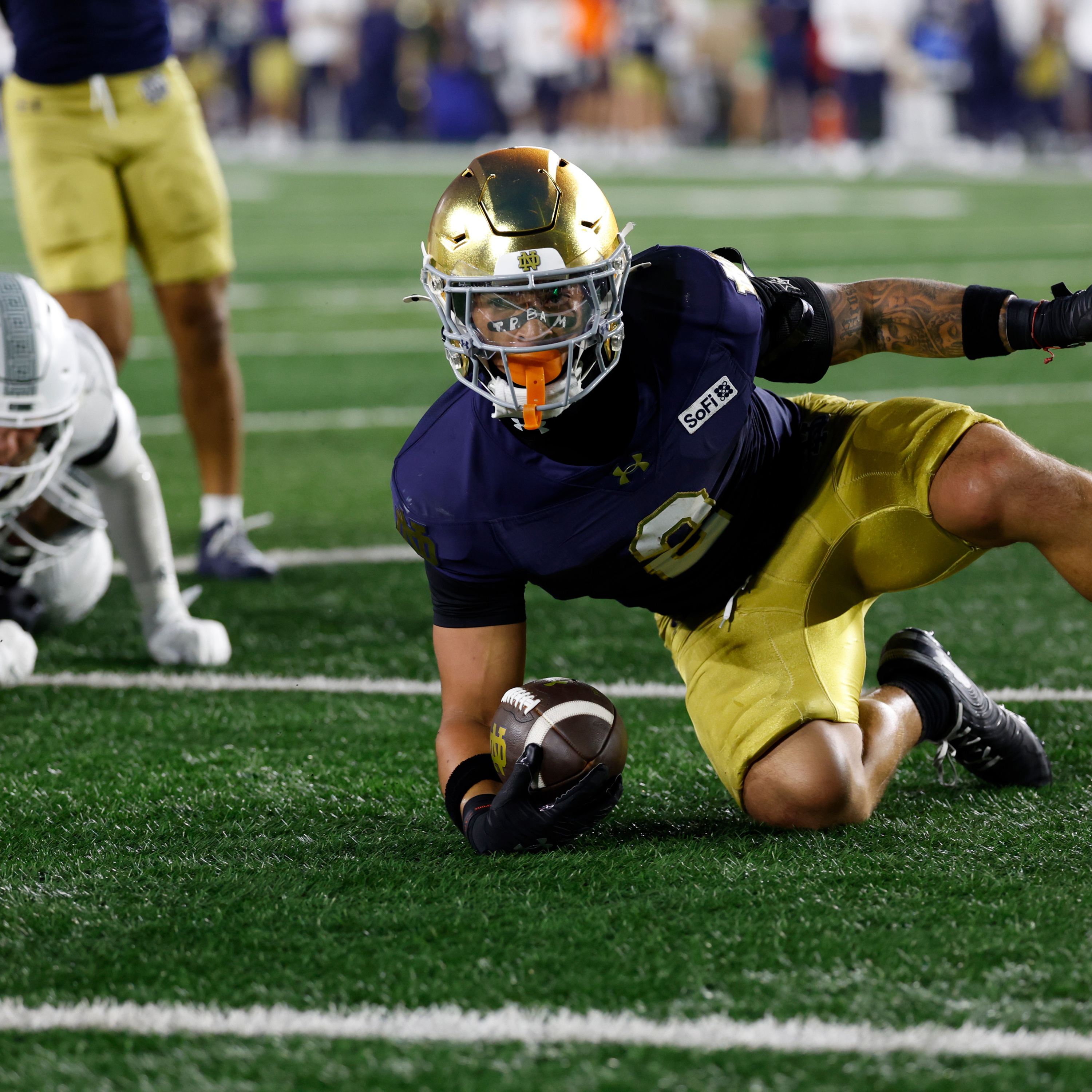 Notre Dame Finds Running Game Late, Wears Out Spartans | Morning After Recap episode artwork