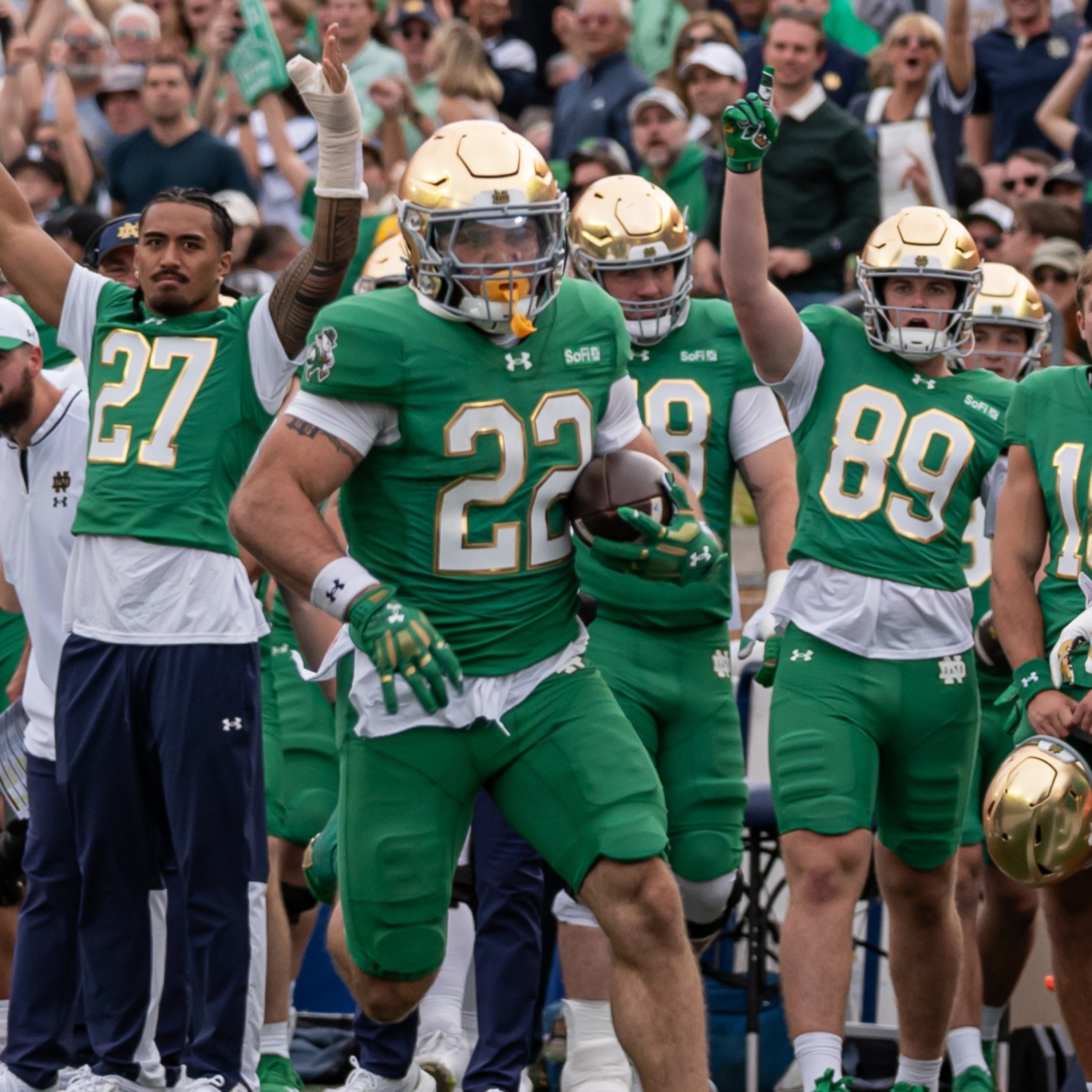 Final Film Review Of Notre Dame vs Stanford and BYU Talk | Hit & Hustle