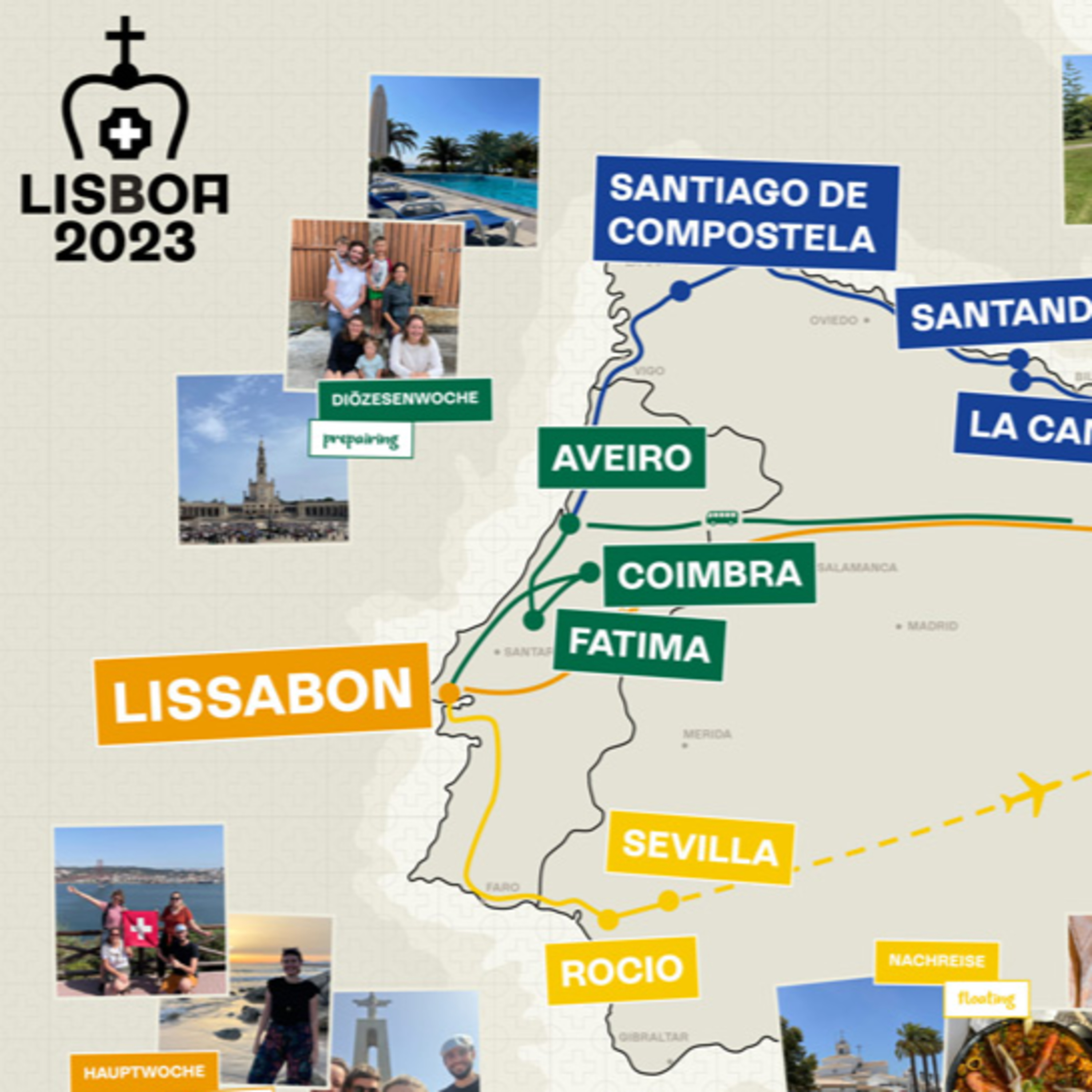 Comunidades portuguesas trazem jovens à JMJ Lisboa 2023, conhecemos três: Alemanha, Suíça e Luxemburgo - Emissão 10-06-2023 episode artwork