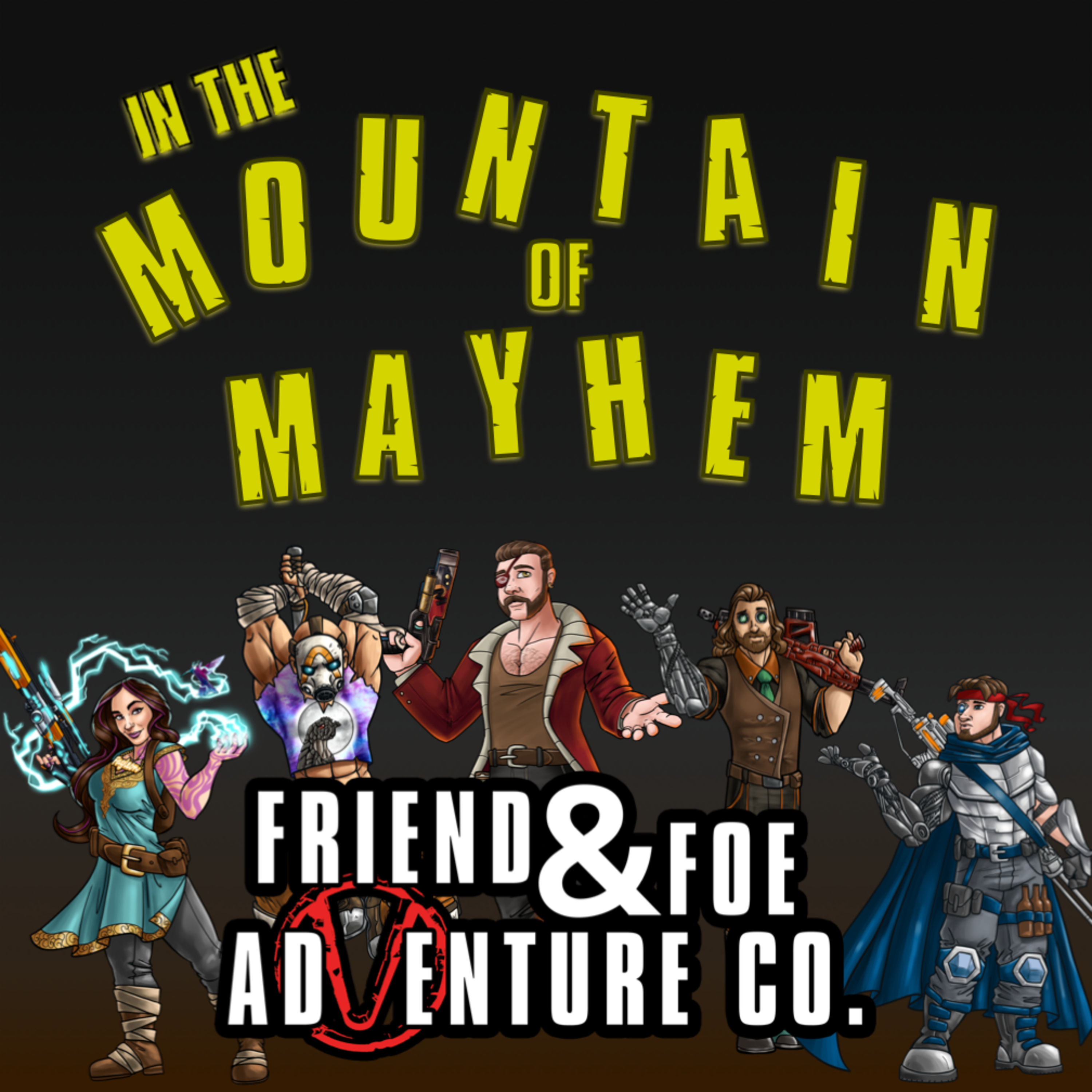 100.In the Mountain of Mayhem episode artwork