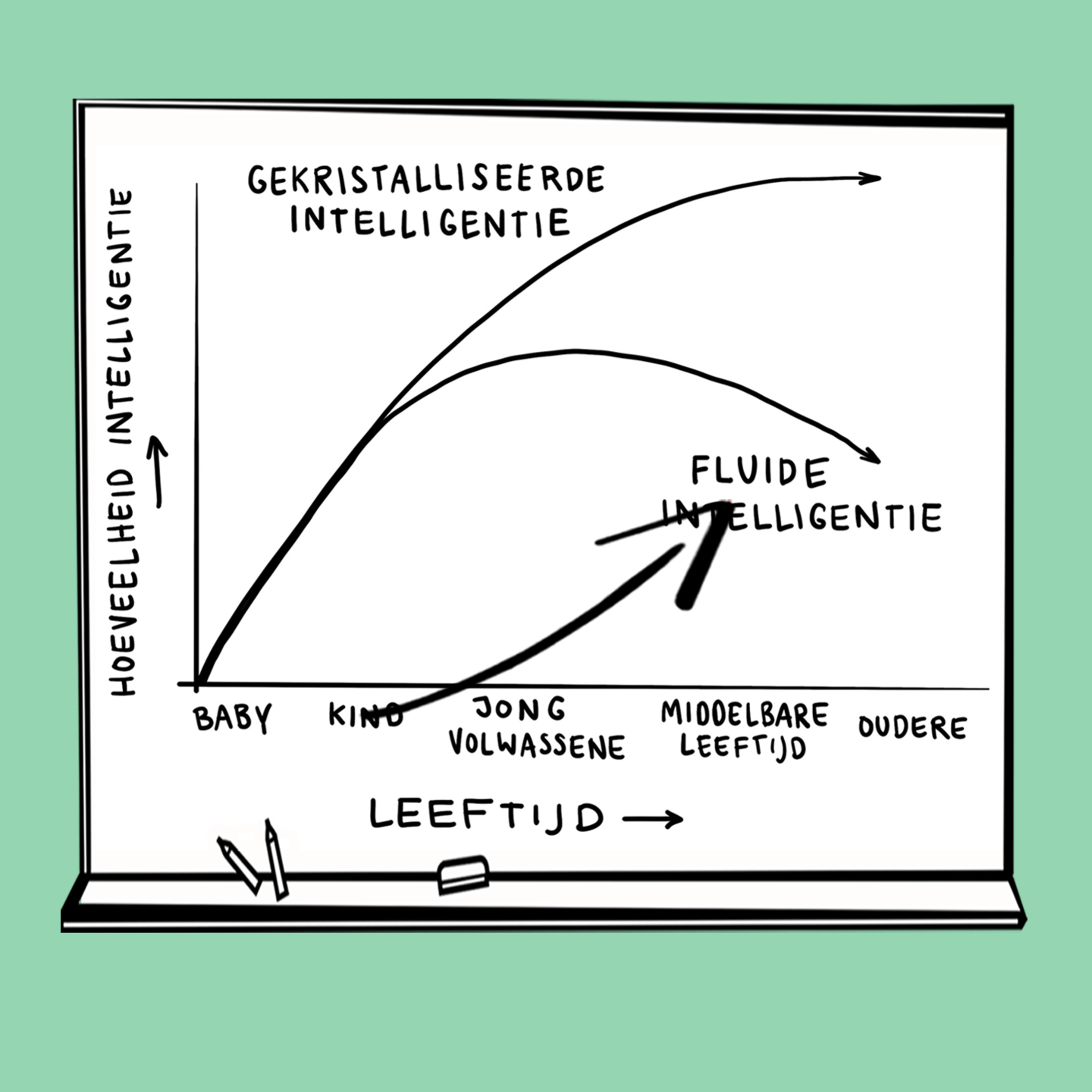 Intelligentie en leren Deel 3 - Fluid en crystallized intelligence van Raymond Cattell episode artwork