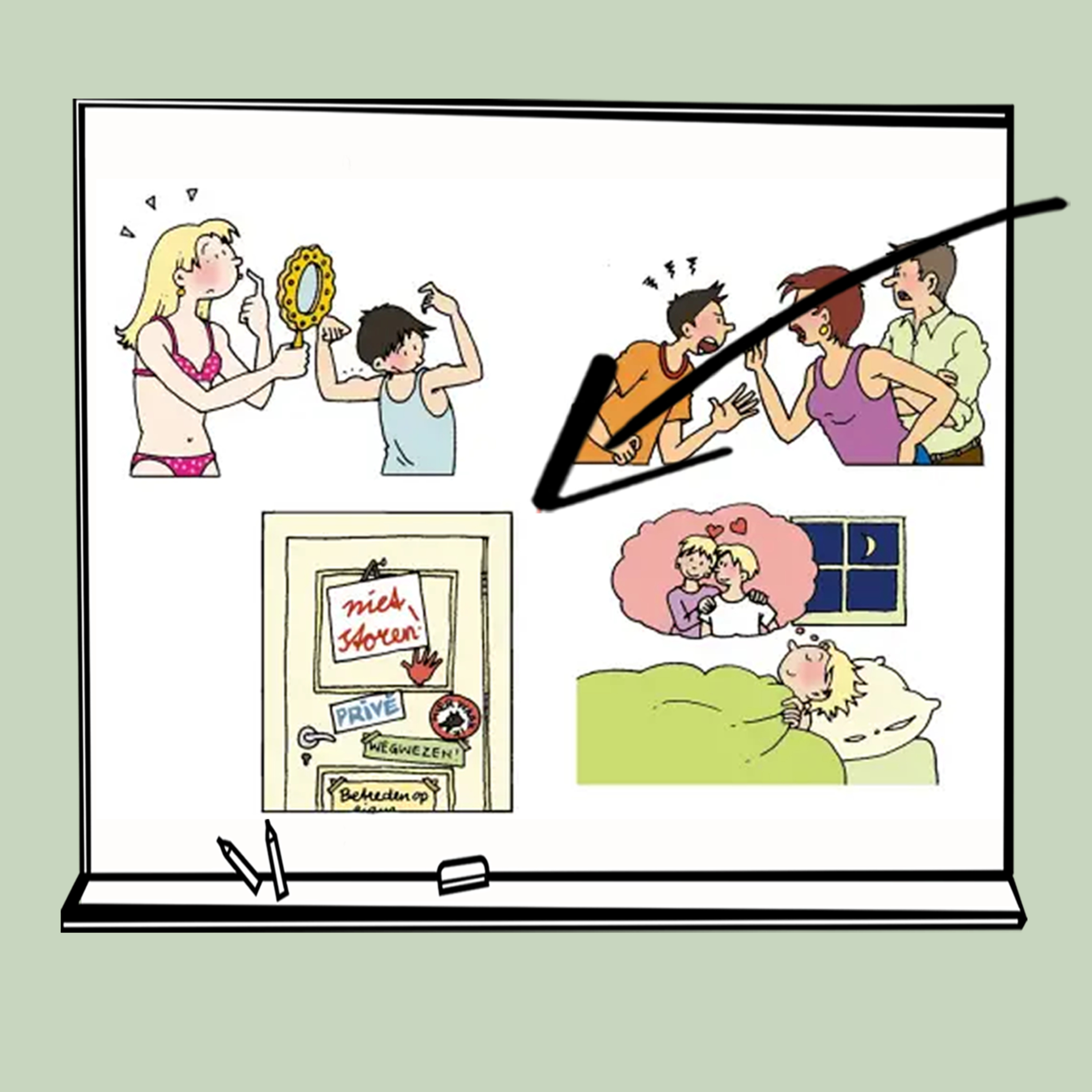Seksuele ontwikkeling bij adolescenten episode artwork