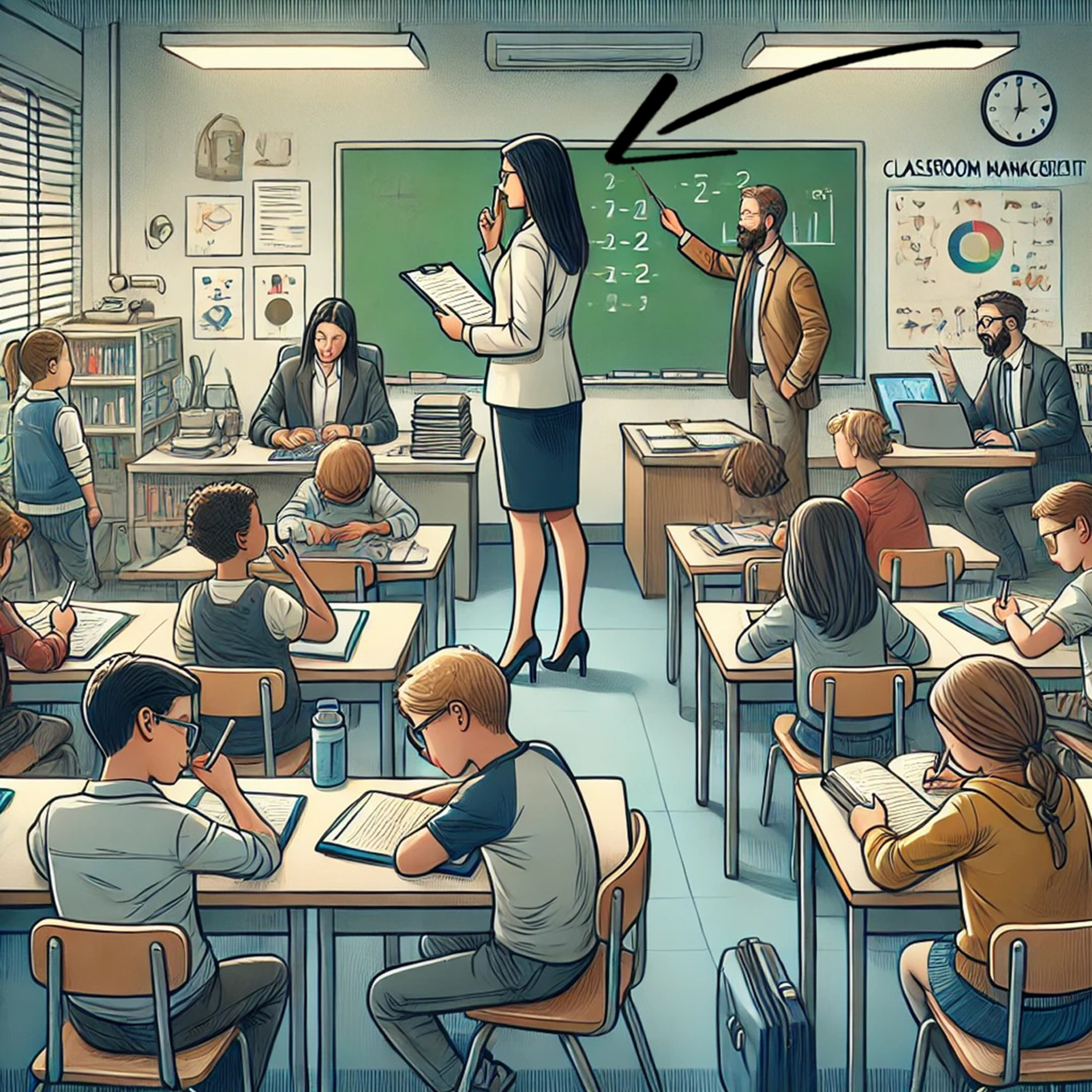 Orde houden en klassenmanagement Deel 8 - De zes ordeverstorende eigenschappen in een klaslokaal van Doyle episode artwork