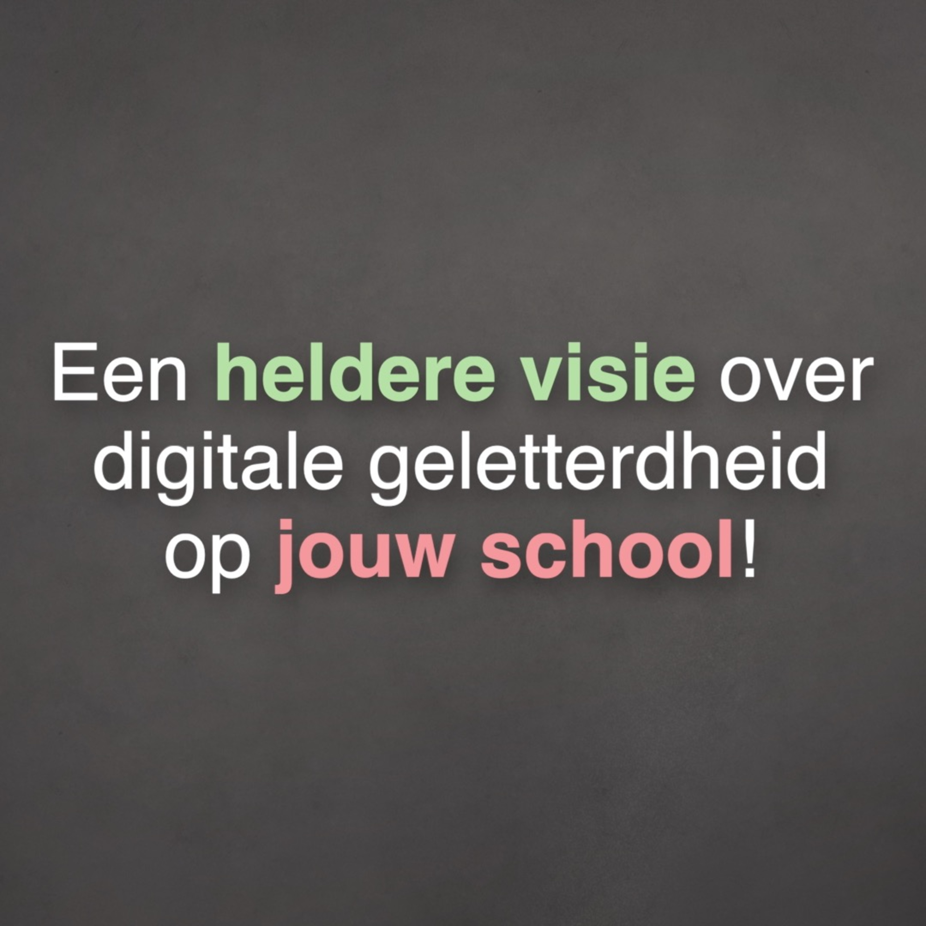 Digitale geletterdheid Deel 5 - Digitale geletterdheid in de school episode artwork