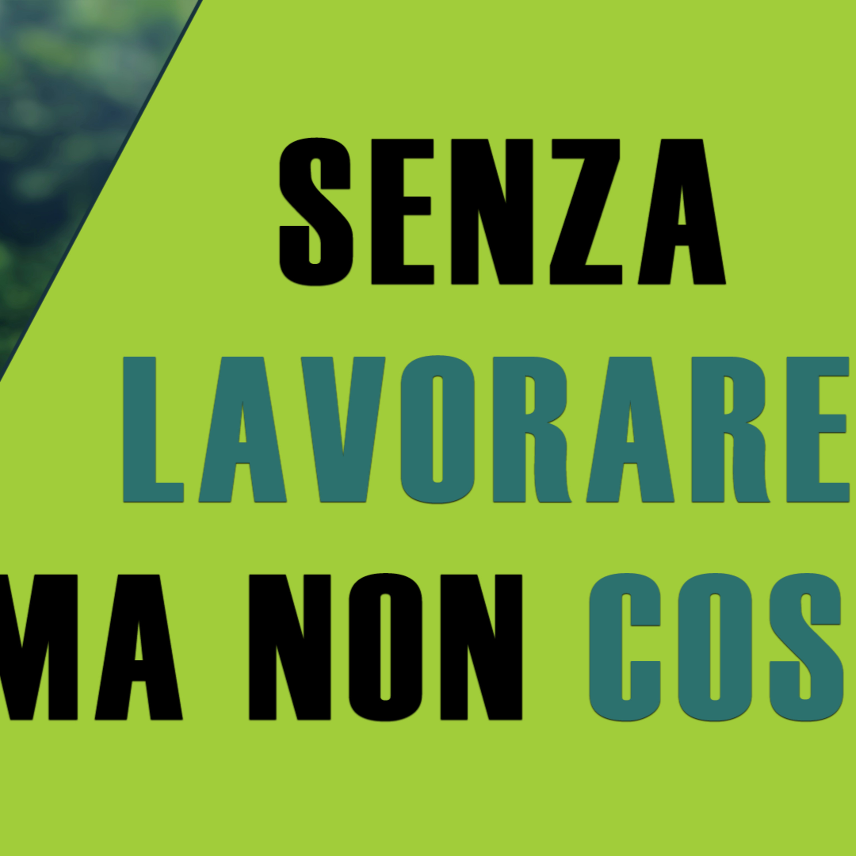 Smettere di lavorare