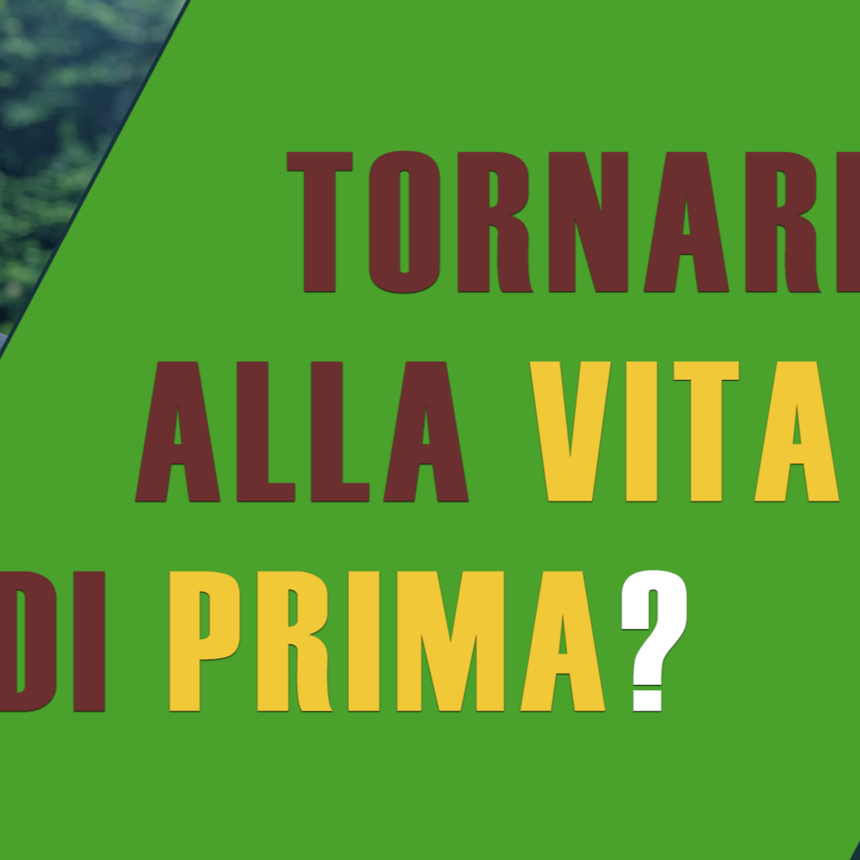 Chi te lo fa fare di TORNARE alla vita di prima? episode artwork