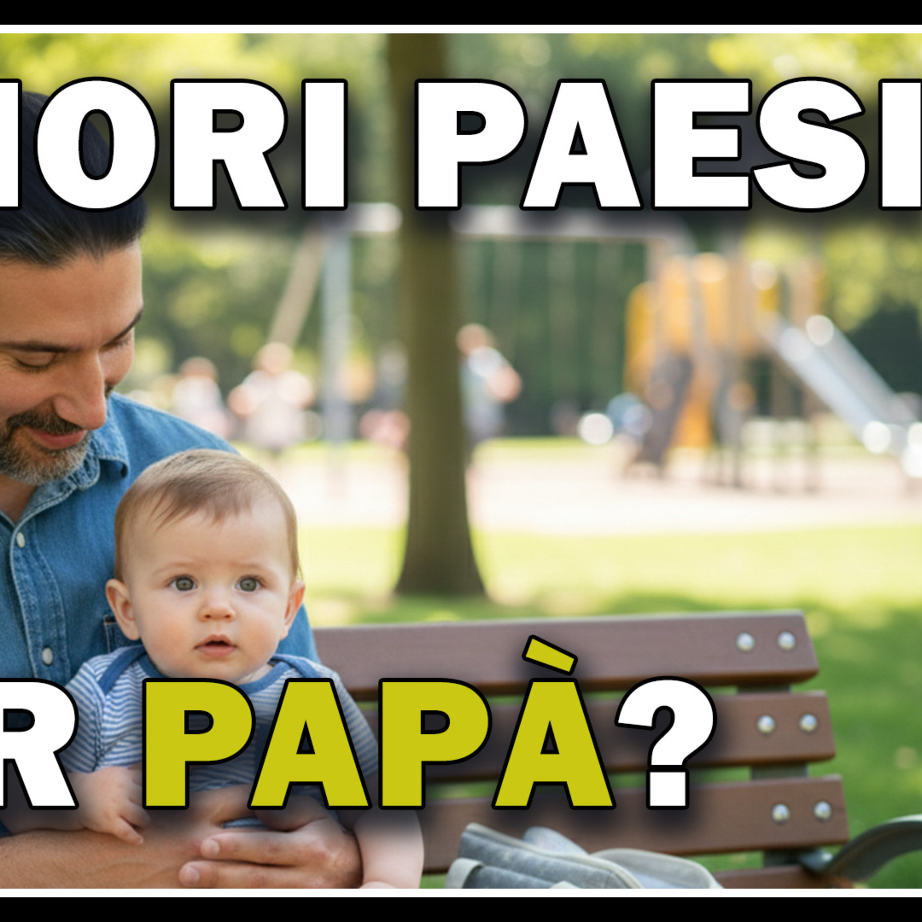 Perché nel Nord Europa i papà vengono "pagati per non lavorare"?