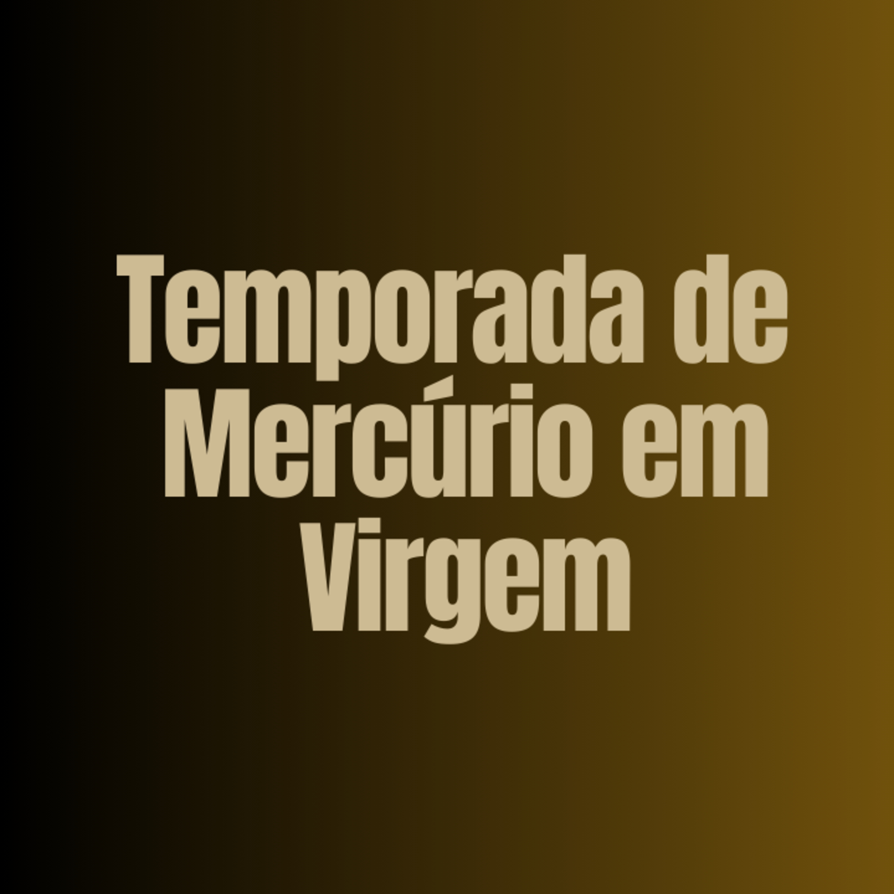 Temporada de Mercúrio em Virgem episode artwork