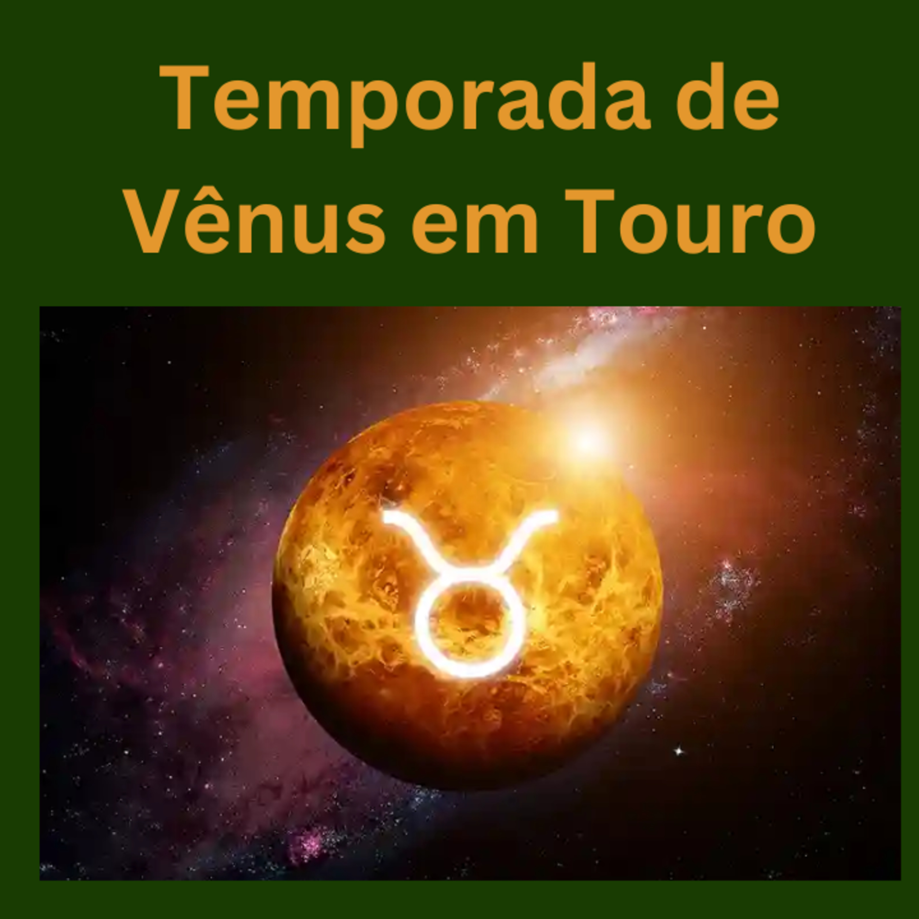 Temporada de Vênus em Touro ️