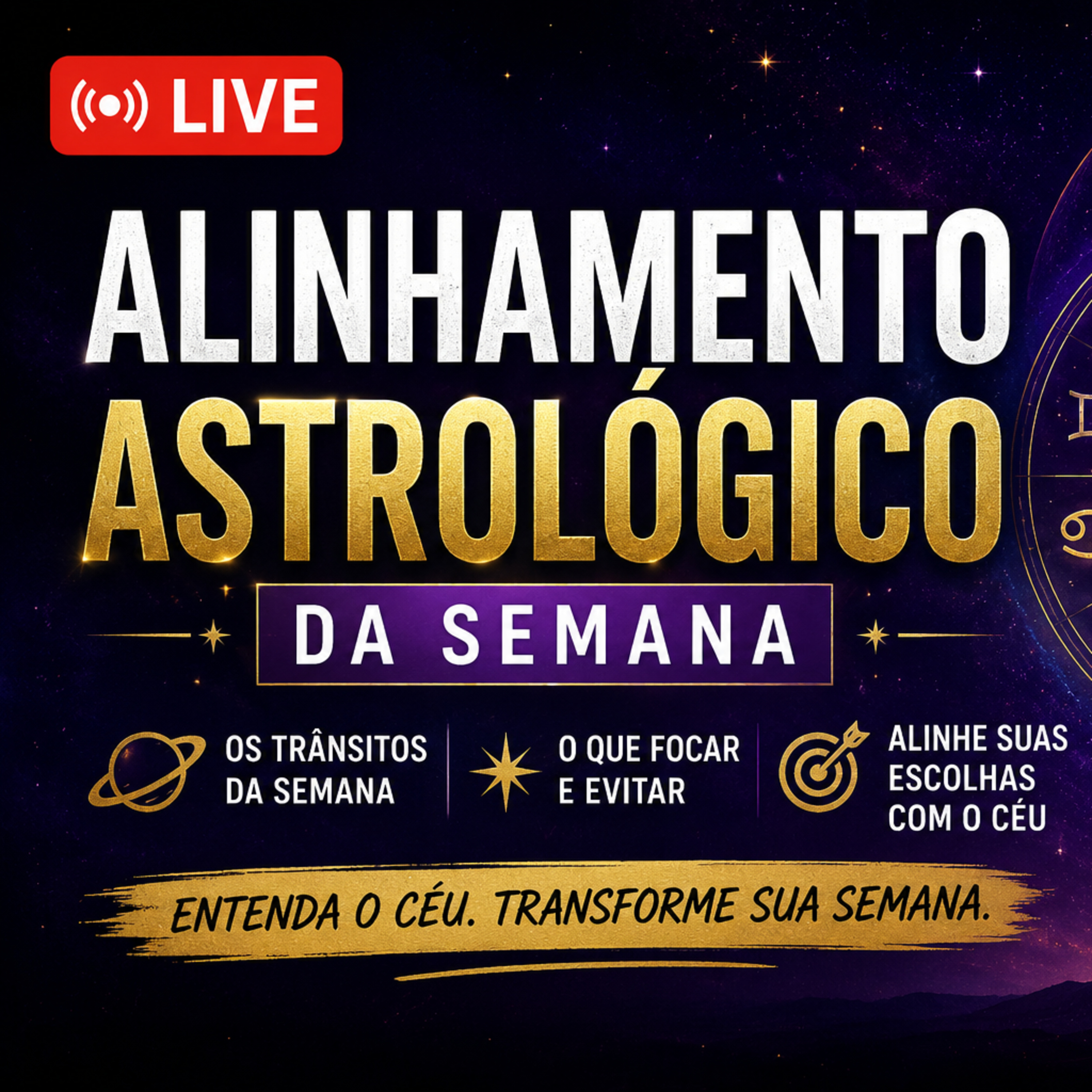 Alinhamento Astrológico da Semana de 22 à 28 de Junho episode artwork
