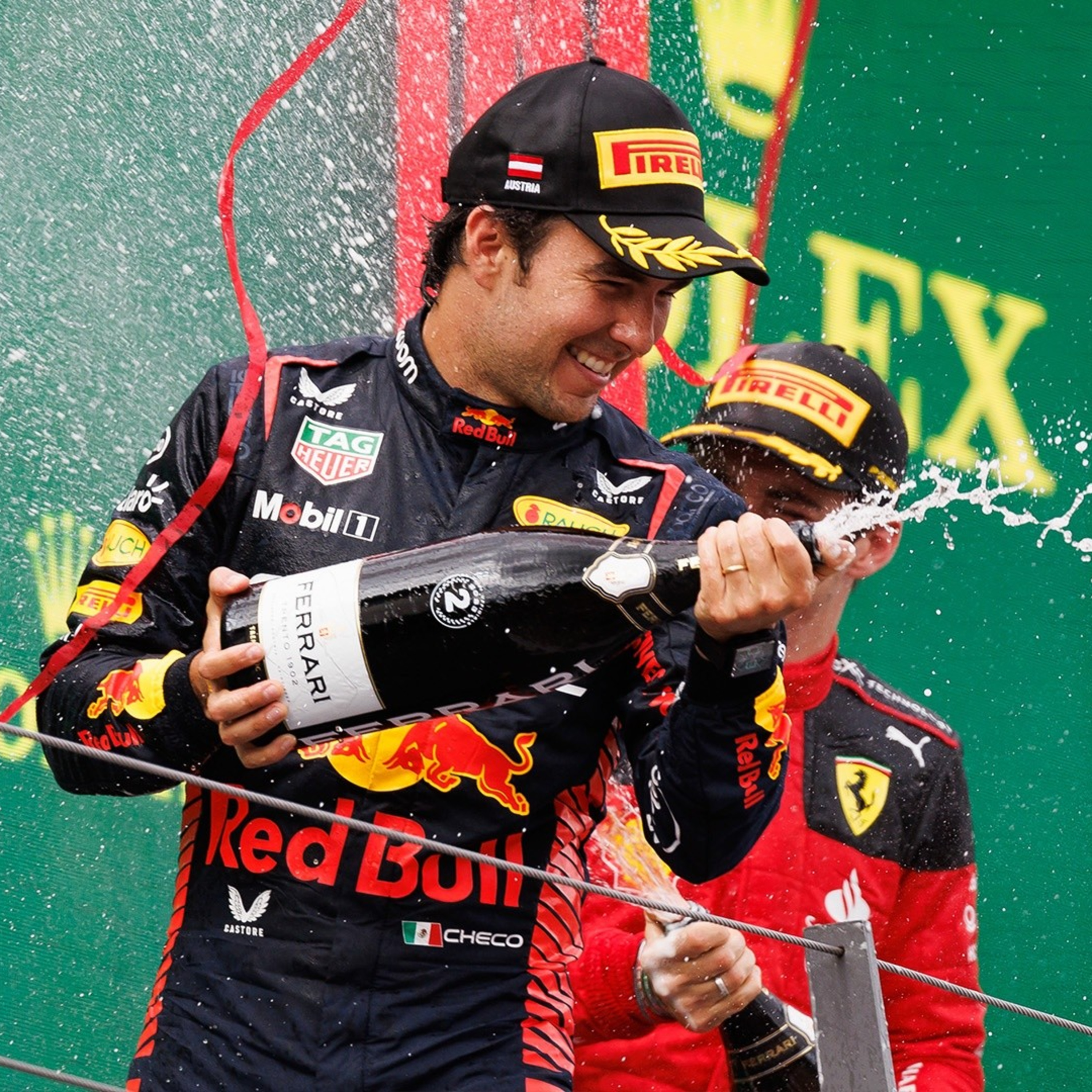 Checo "El intimidador" Pérez. de 15vo a 3ro.