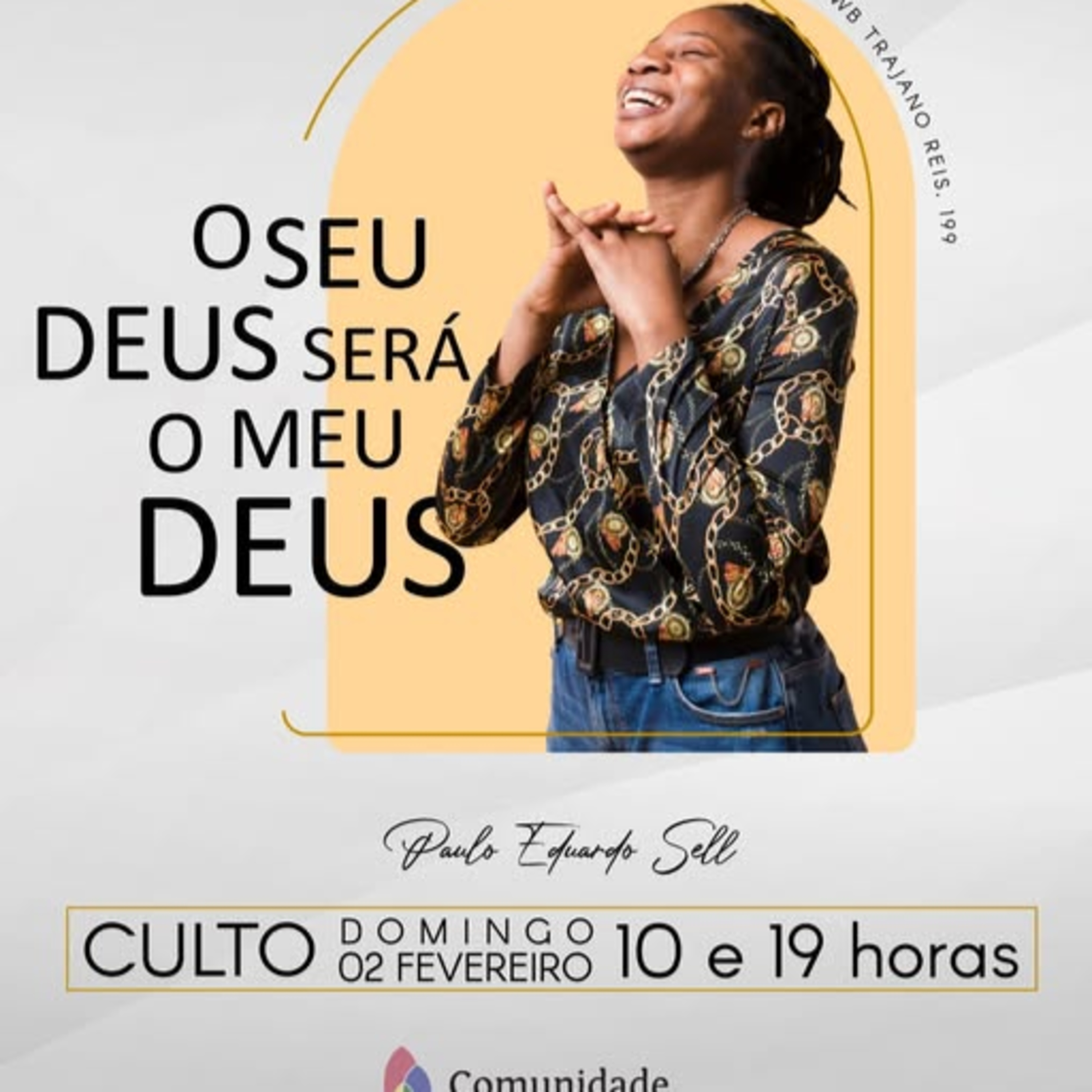 O Seu Deus Será O Meu Deus | Paulo Eduardo Sell