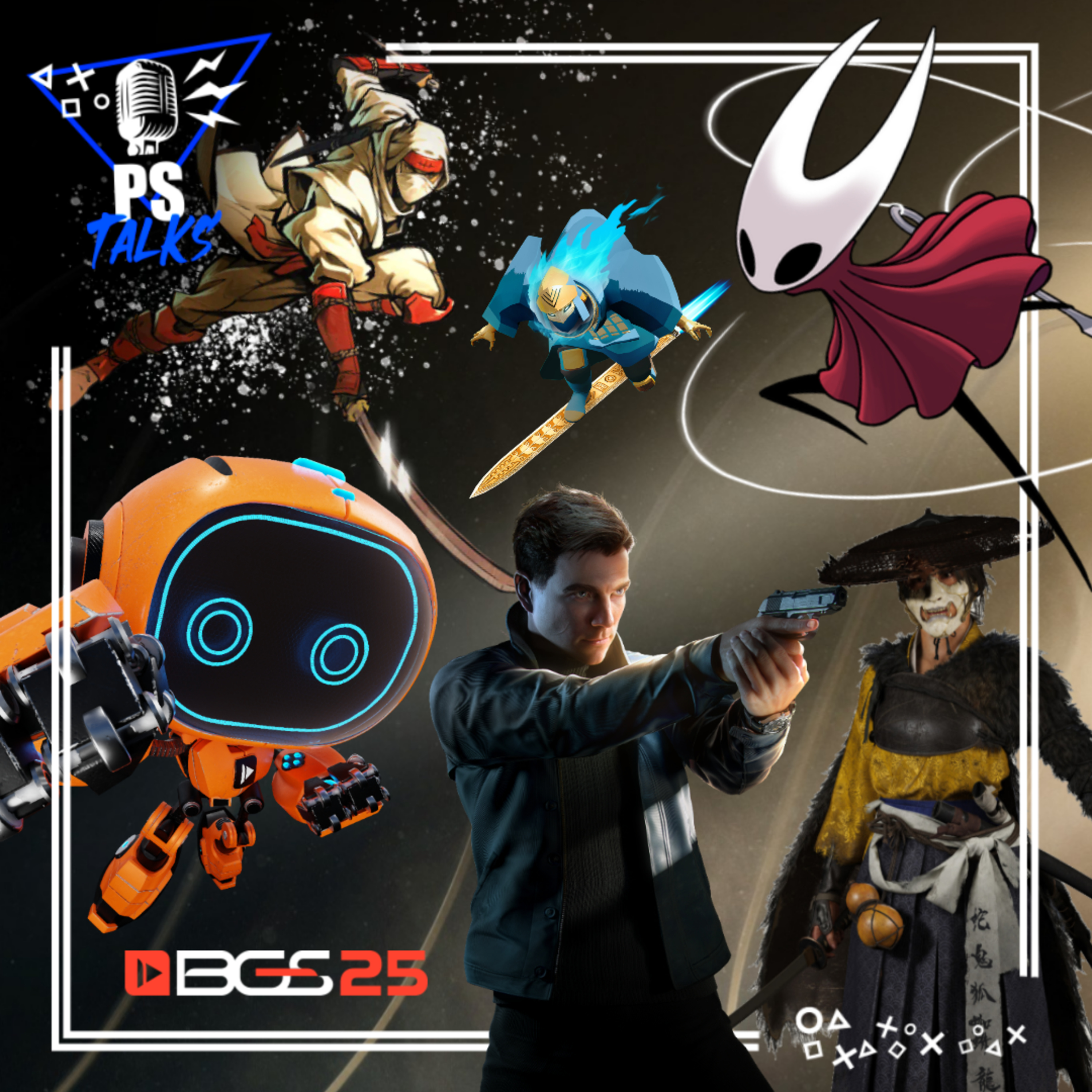 #180 | BGS 2025; Silksong; Shinobi; Sword of the Sea; State of Play e MAIS episode artwork