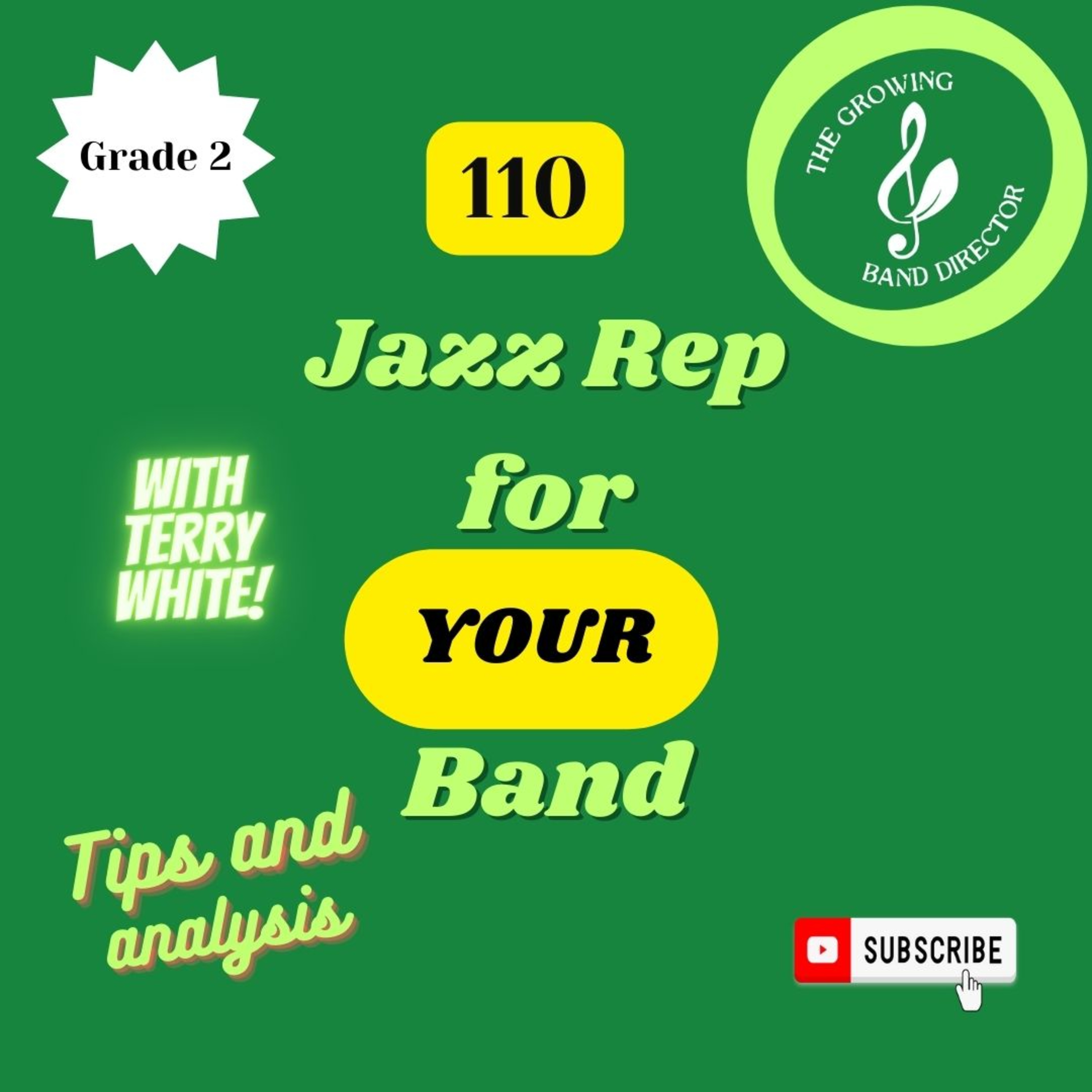 110 Jazz Rep Grade 2 Analysis and Tip with Terry White episode artwork