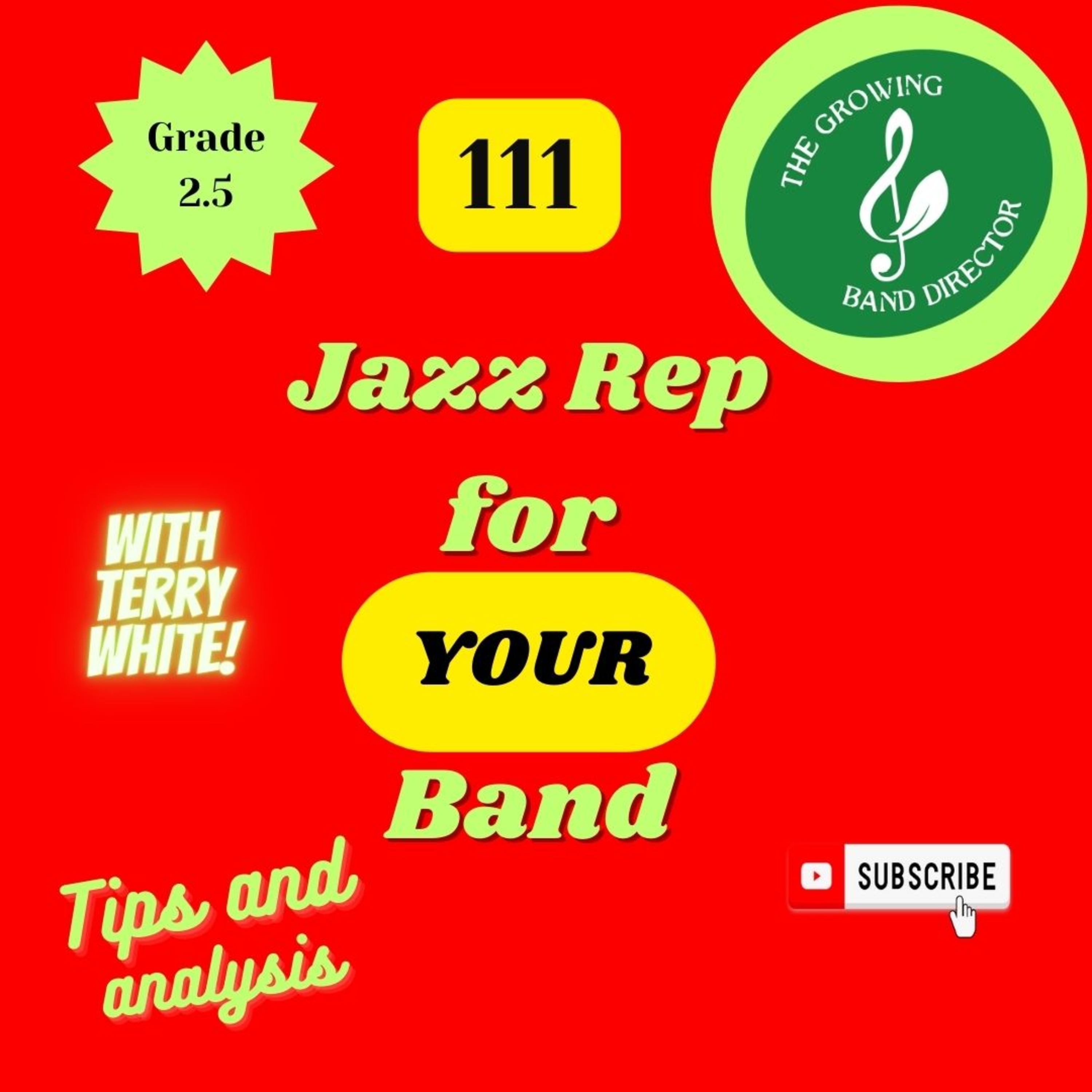 111 Jazz Rep Grade 2.5 Analysis and Tip with Terry White episode artwork