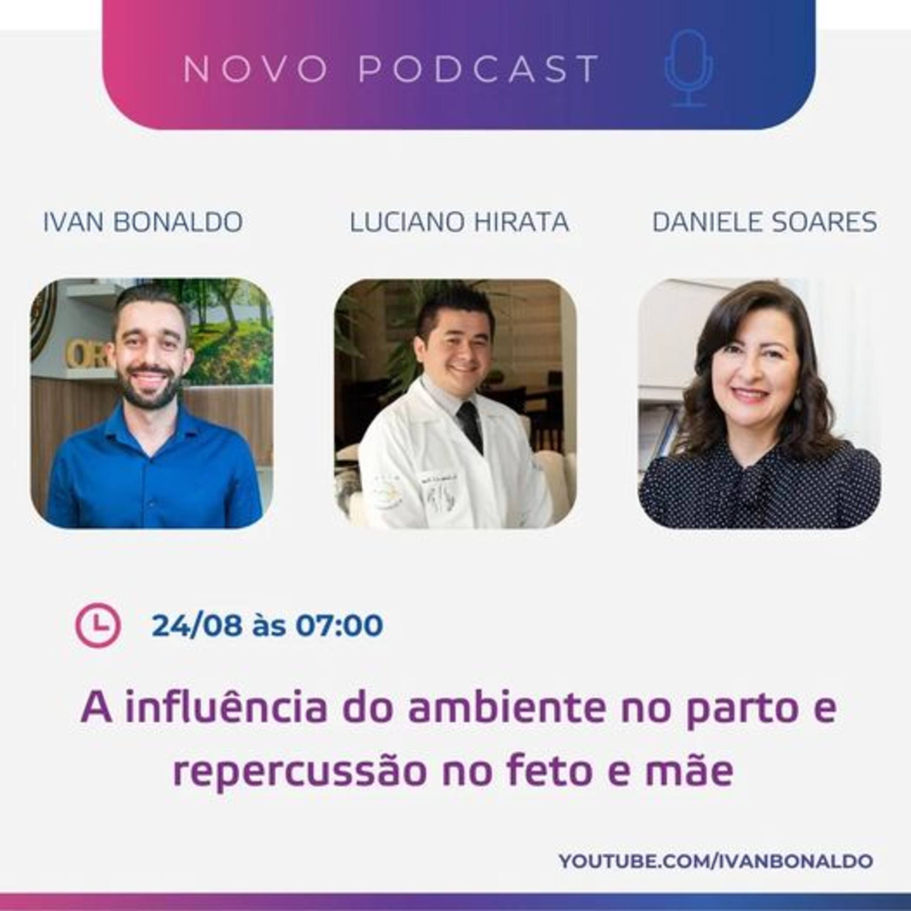 A influencia do ambiente do parto na saúde | Ivan Bonaldo EP 181 episode artwork