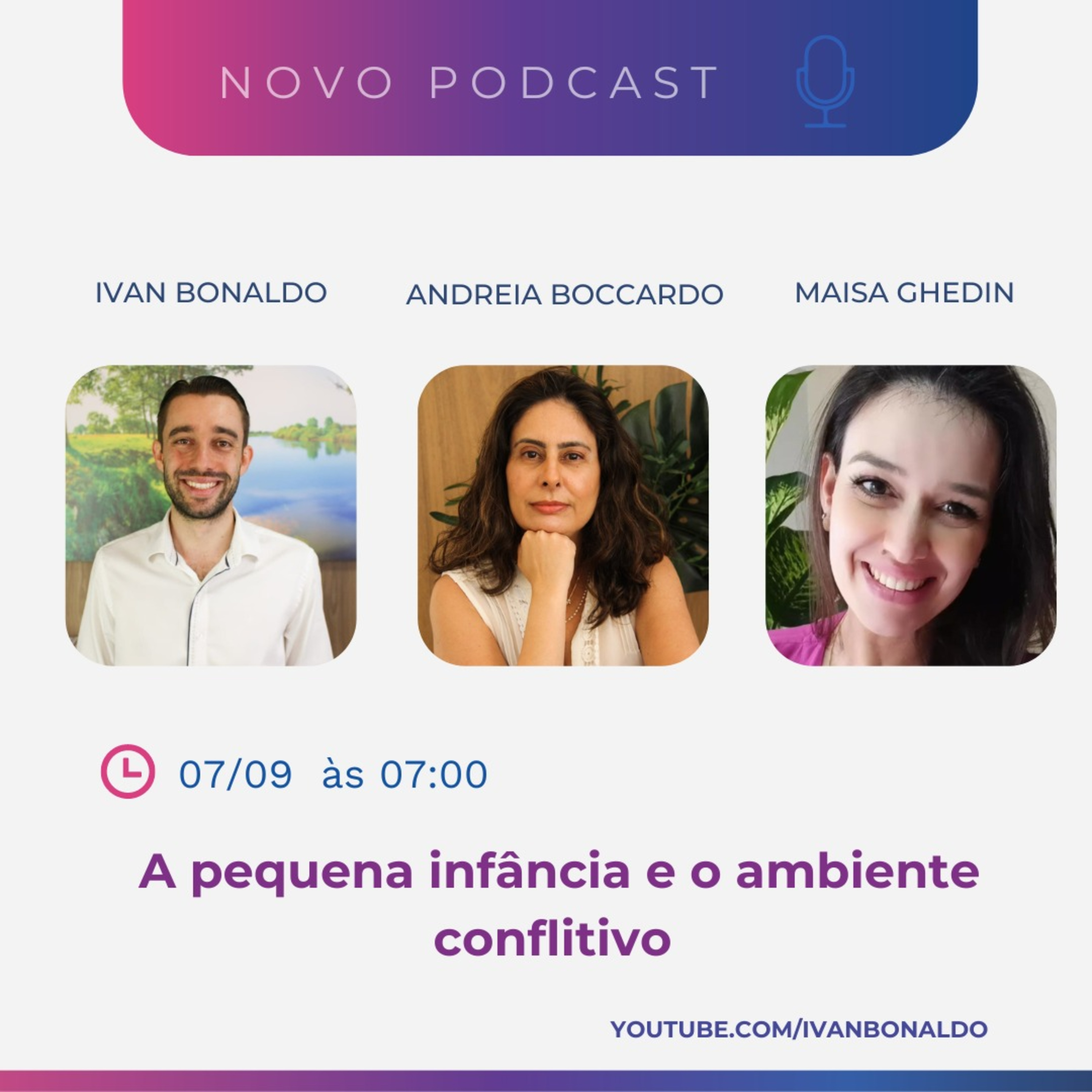 A pequena infância e o ambiente conflitivo | Ivan Bonaldo EP 183 episode artwork