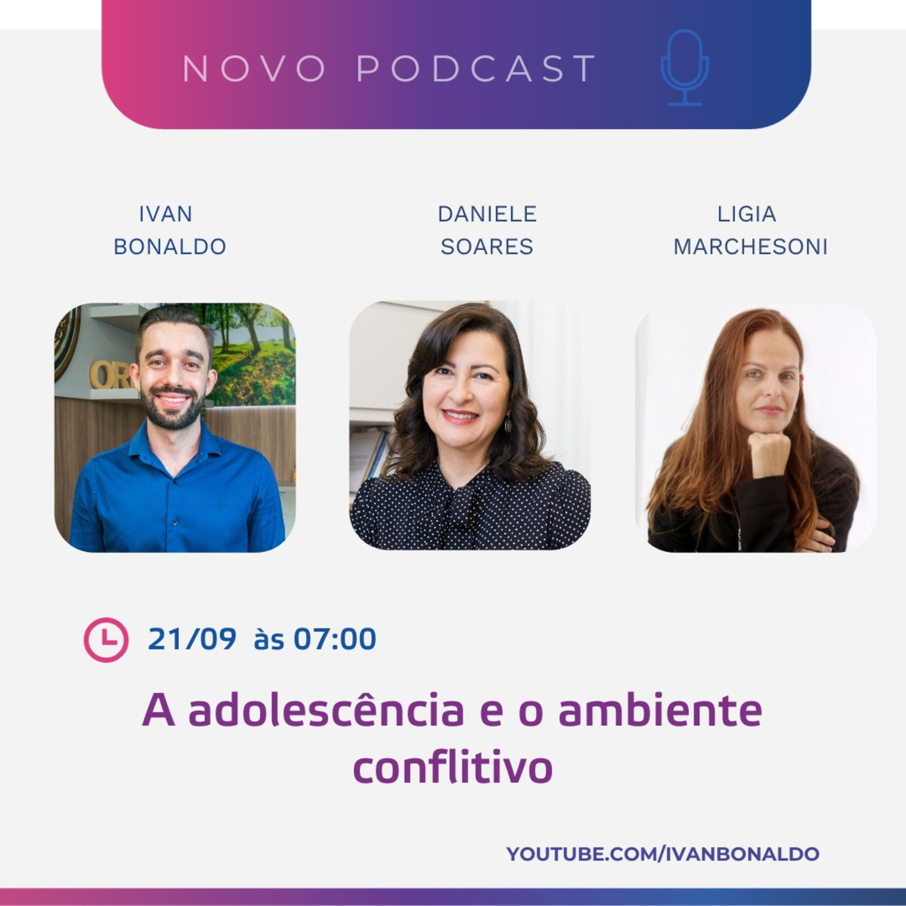 A adolescência e o ambiente conflitivo | Ivan Bonaldo EP 185 episode artwork