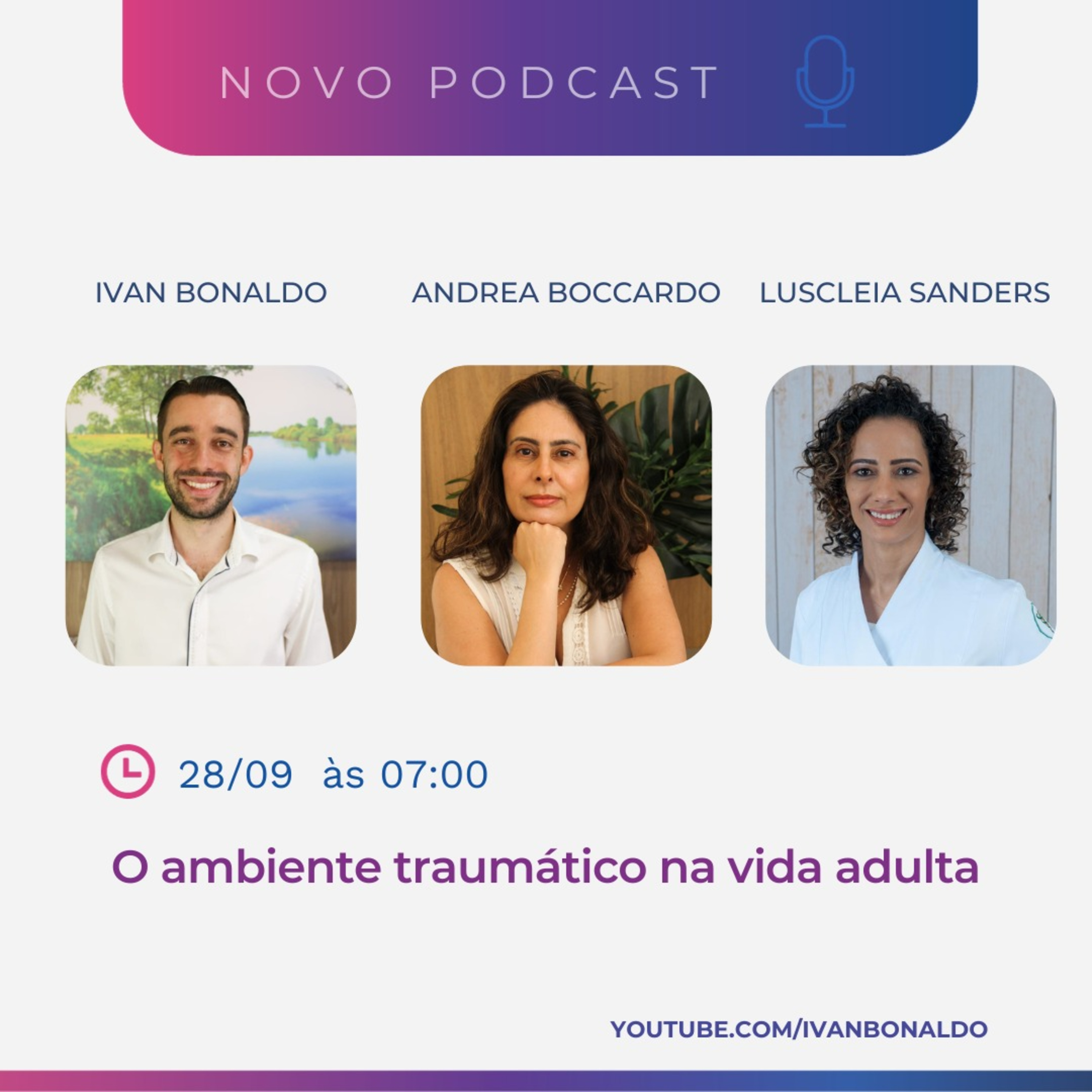 O ambiente traumático na vida adulta | Ivan Bonaldo EP 186 episode artwork
