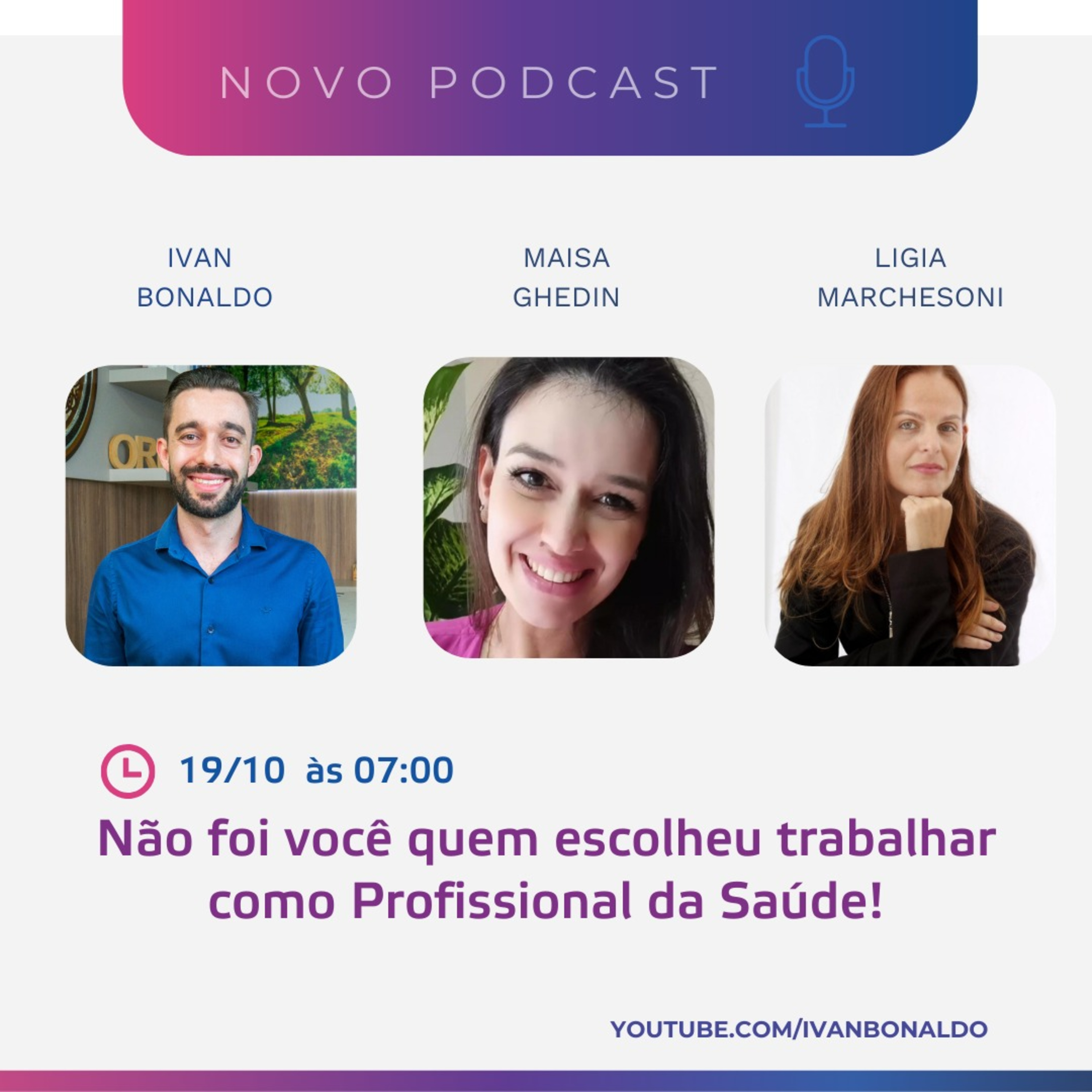 Será que escolhi ser profissional da saúde? | Ivan Bonaldo EP 189 episode artwork