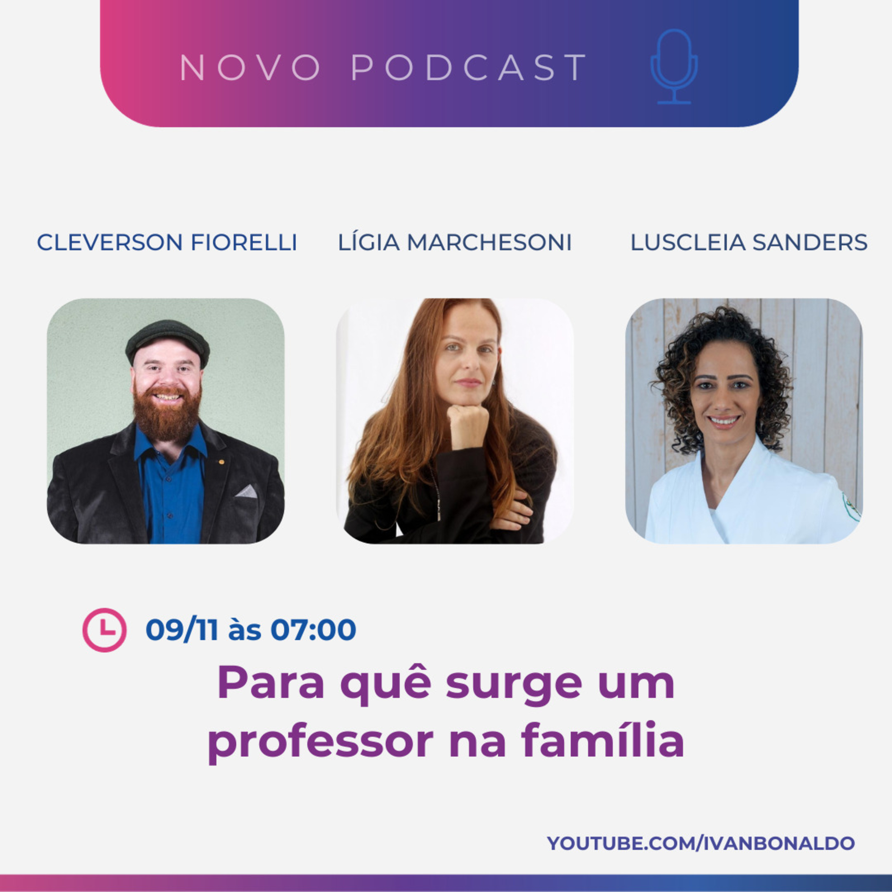 Para quê surge um professor na família | Ivan Bonaldo EP 192 episode artwork