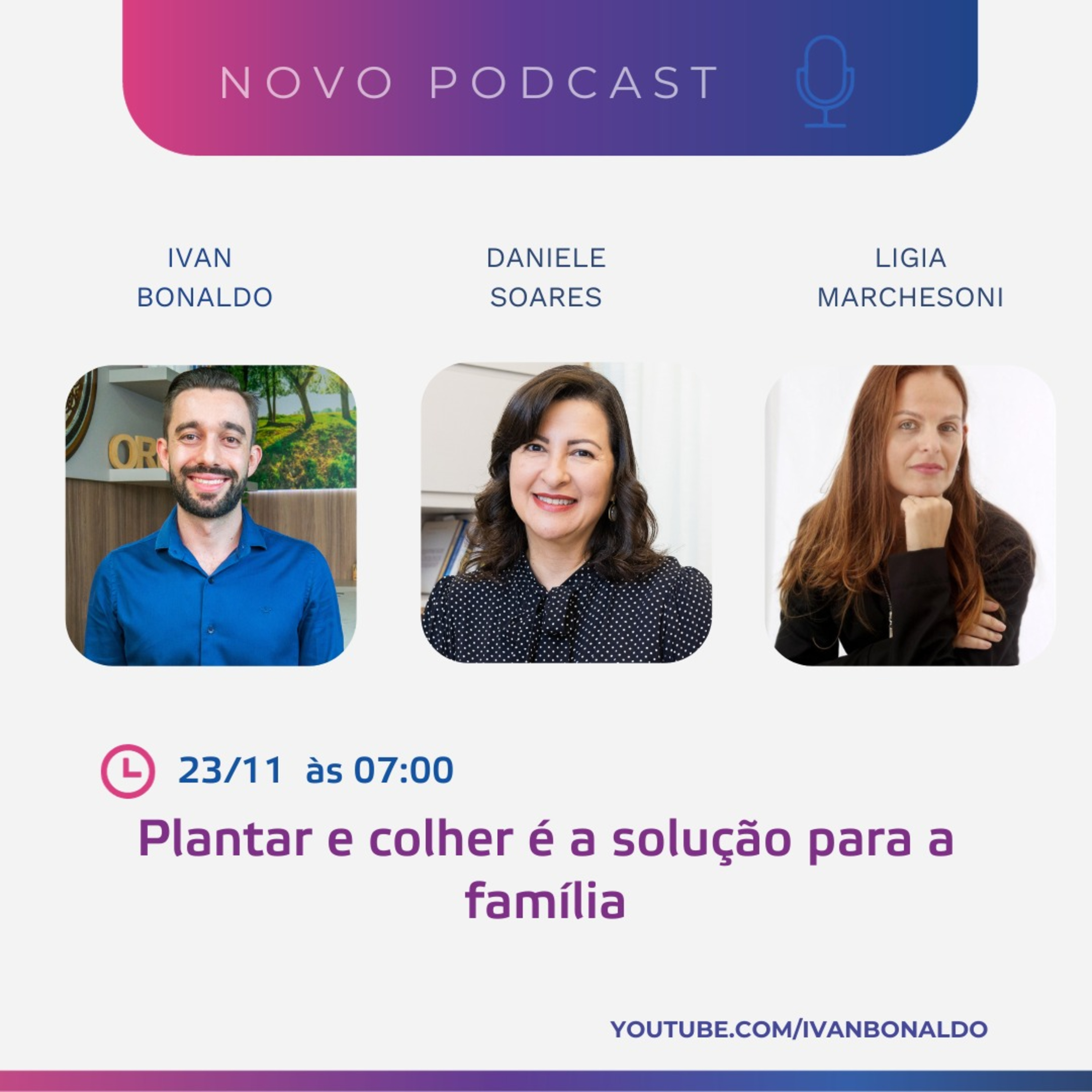 Plantar e colher, projeto sentido do agricultor | Ivan Bonaldo EP 194 episode artwork