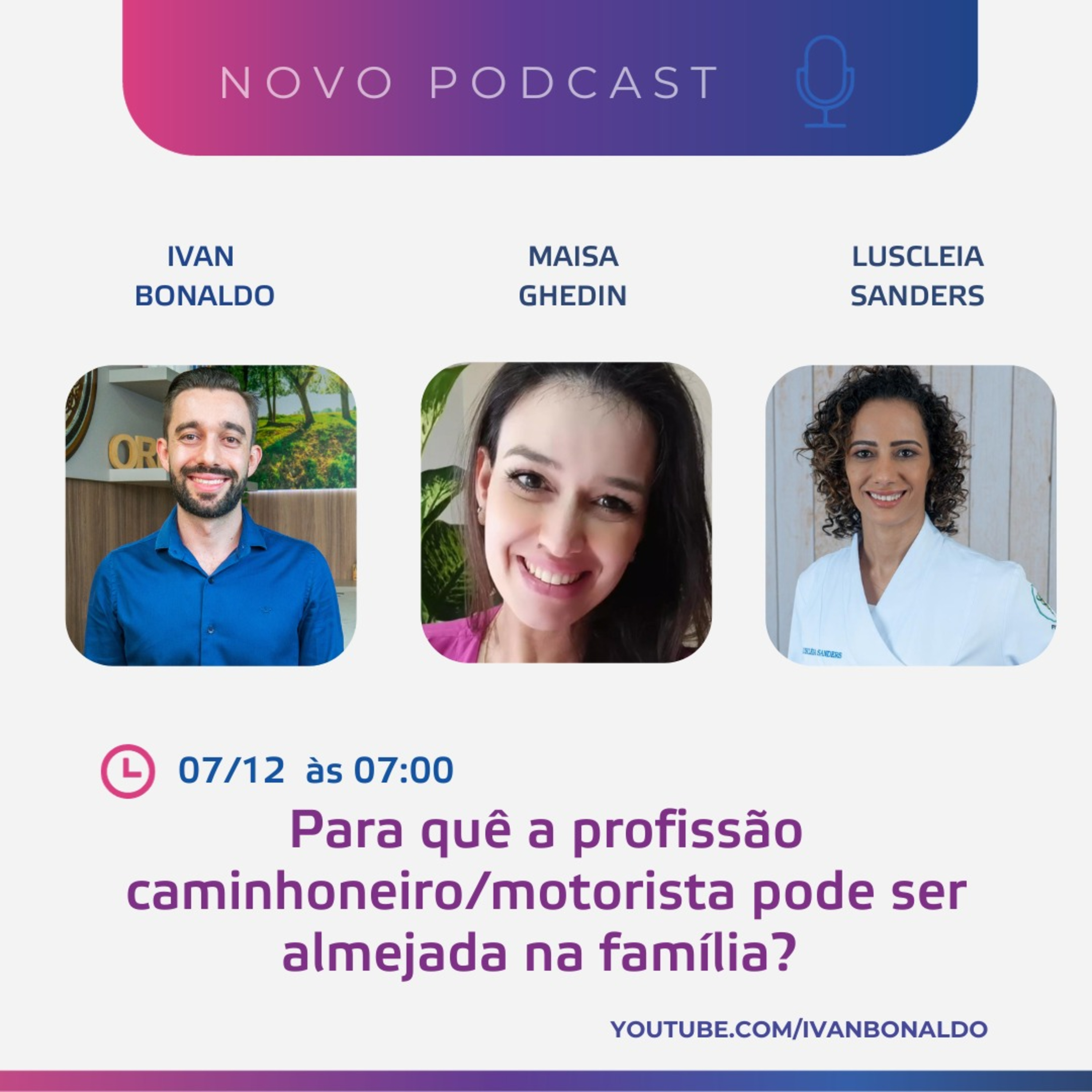 Para quê a profissão caminhoneiro/motorista pode ser almejada na família? | Ivan Bonaldo EP 196