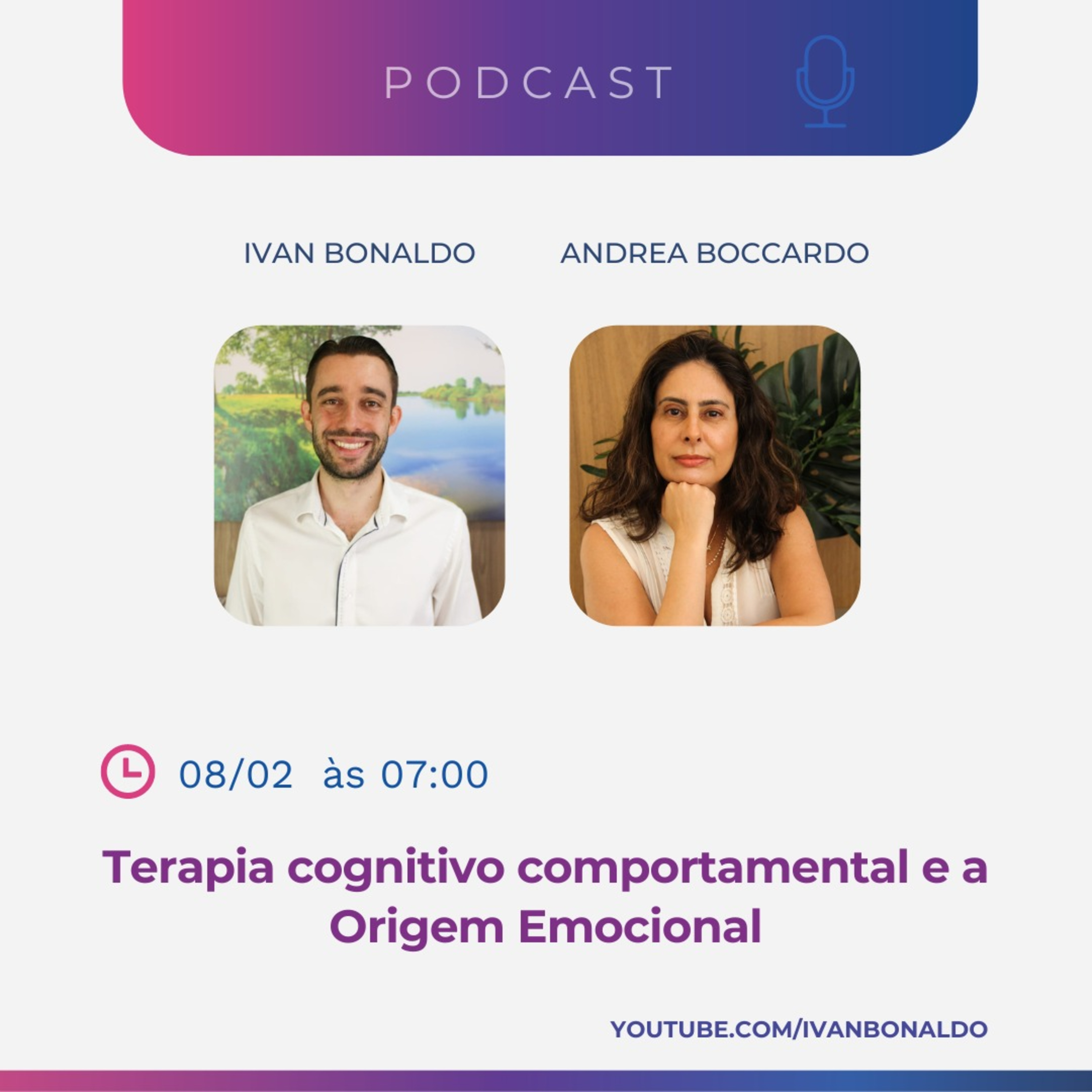 Terapia cognitivo comportamental e a Origem Emocional | Ivan Bonaldo EP 204