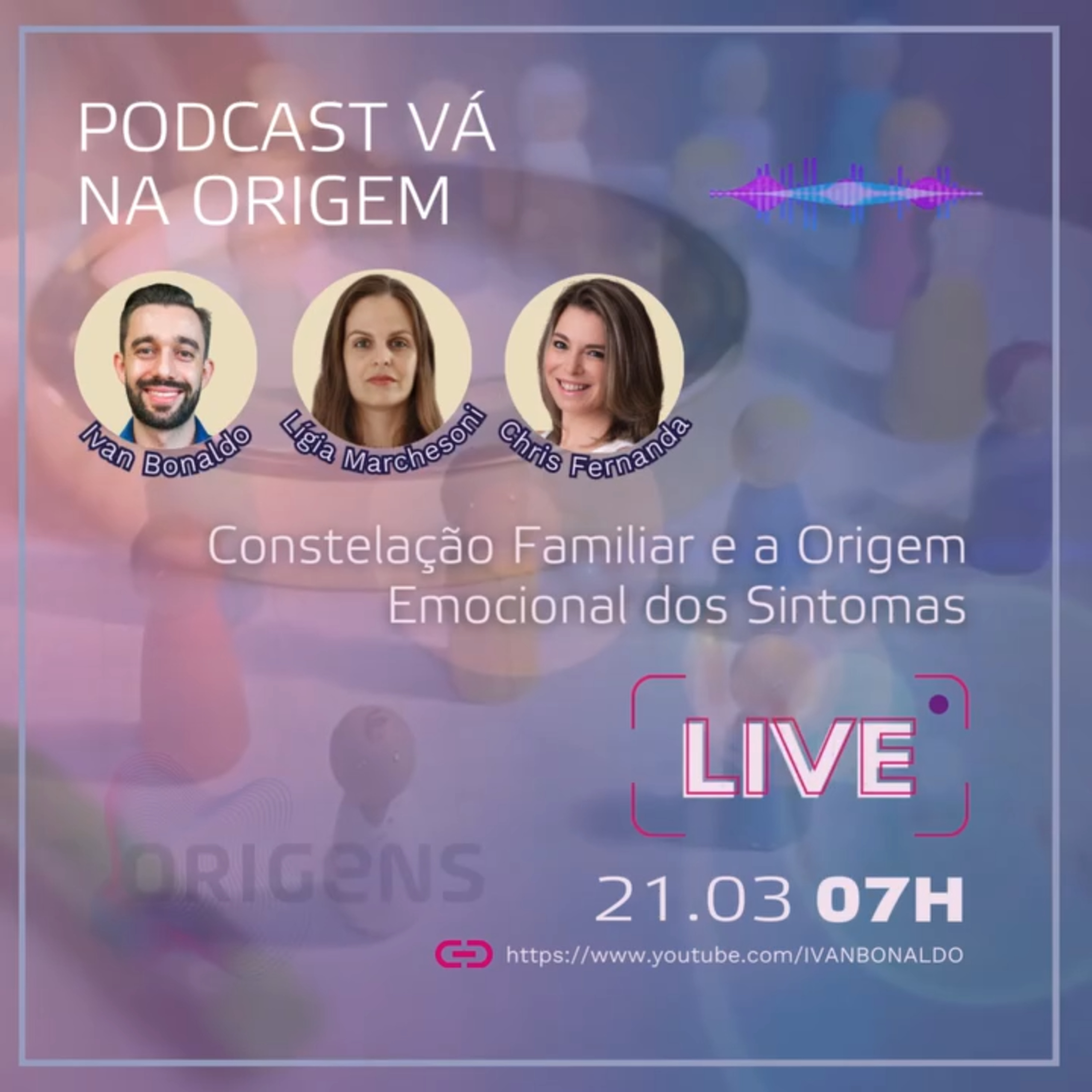 Constelação Familiar e a Origem Emocional dos Sintomas | Ivan Bonaldo EP 210 episode artwork