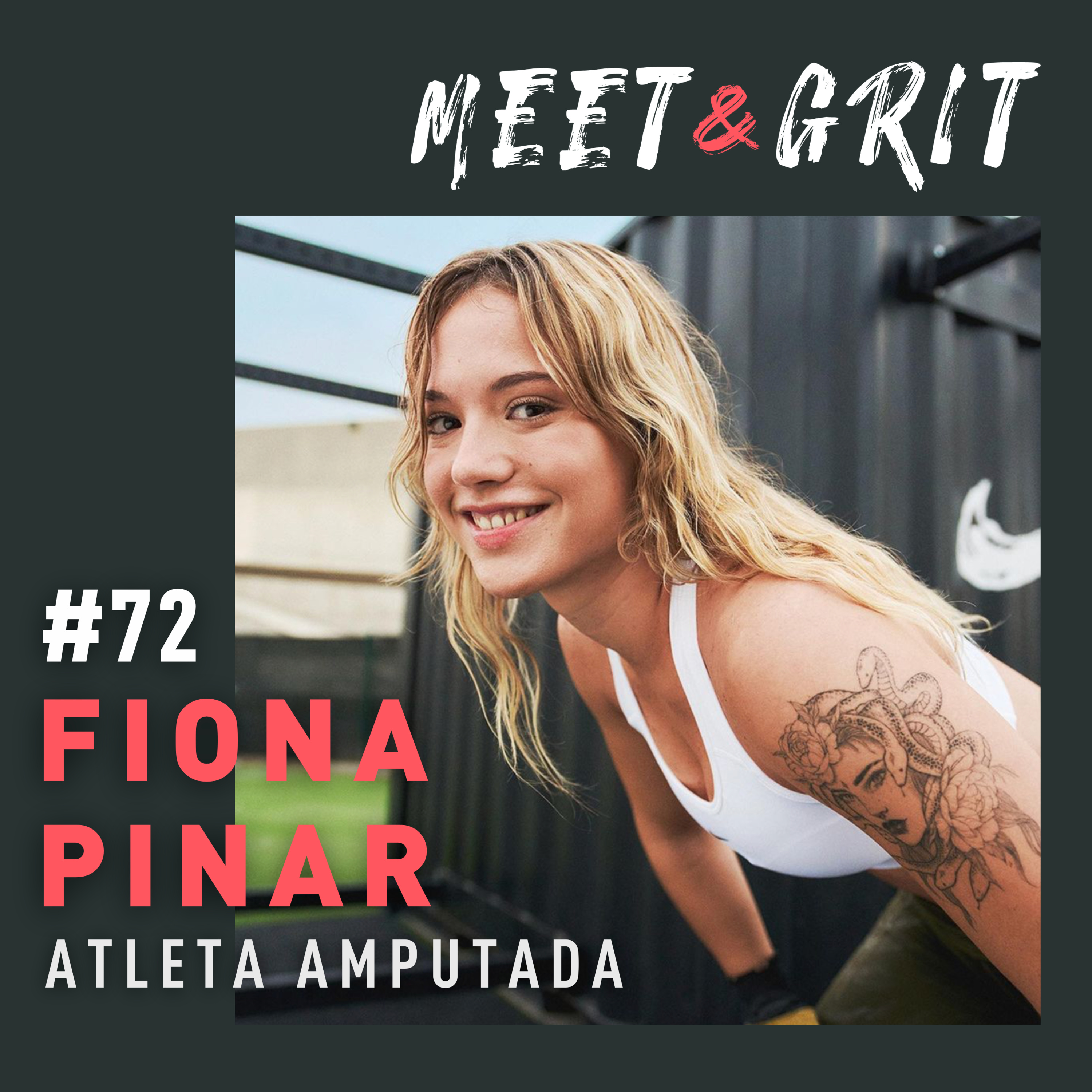 #72 - Fiona Pinar, atleta amputada episode artwork