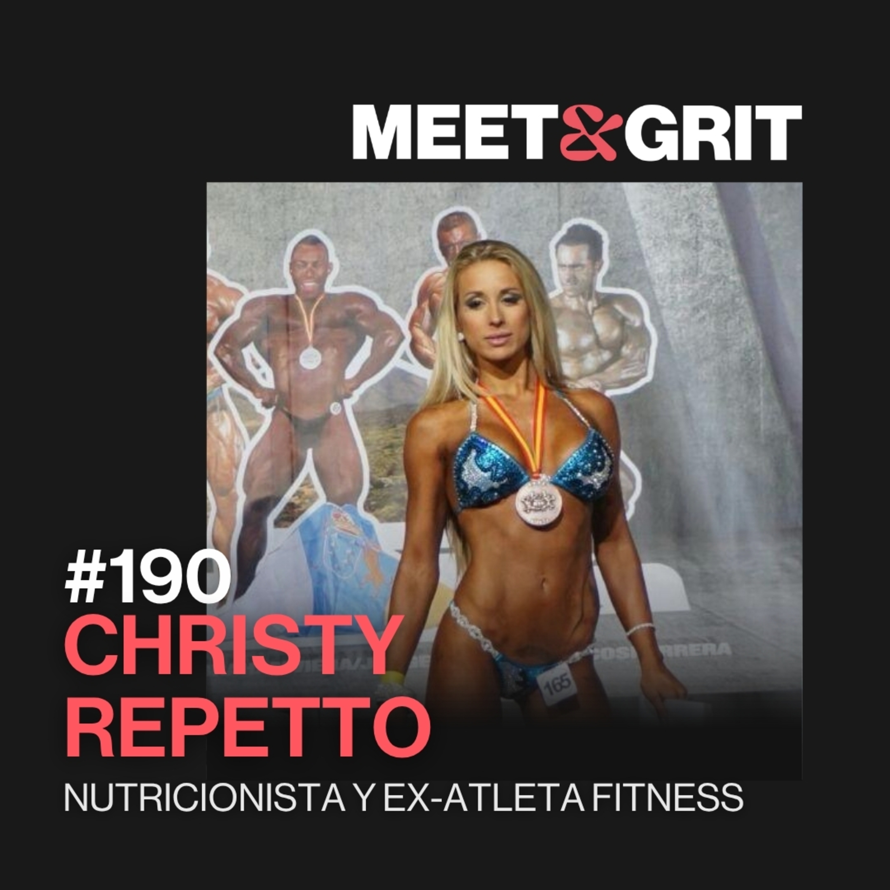 #190 - Christy Repetto, nutricionista y ex atleta fitness episode artwork
