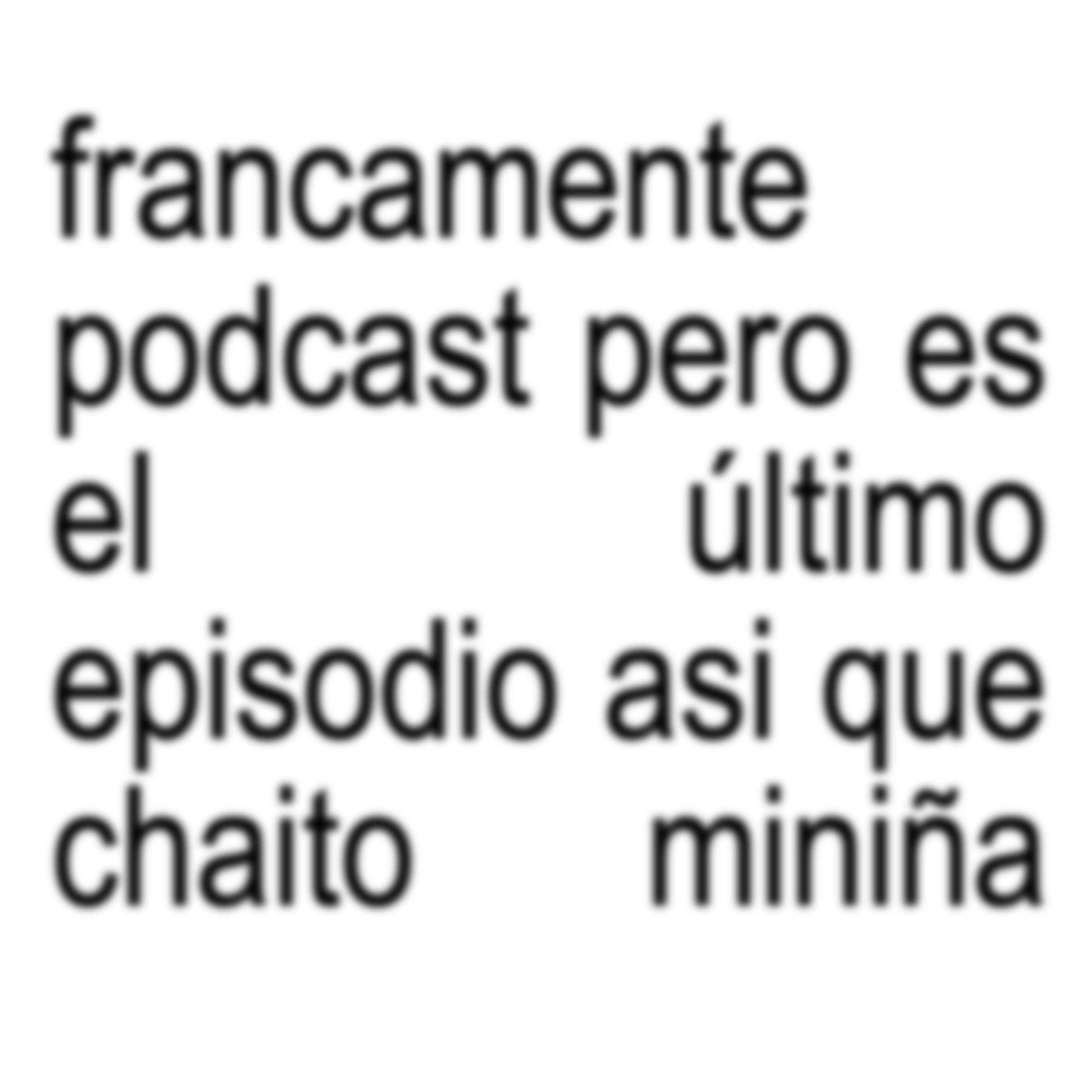 Francamente el final episode artwork