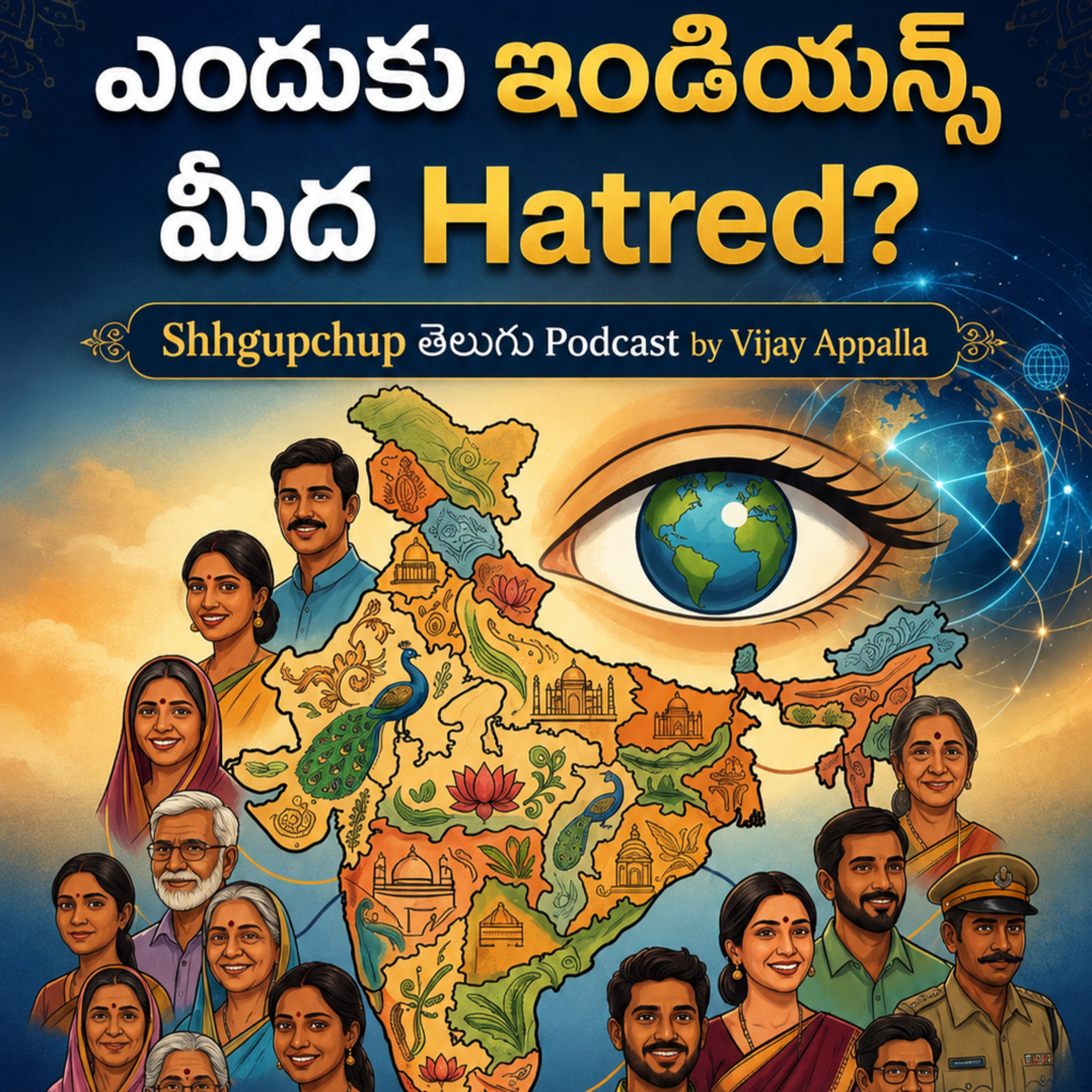 #165 ఎందుకు Indians మీద Hatred? #telugu #telugupodcast #Podcast #hatredonIndians episode artwork