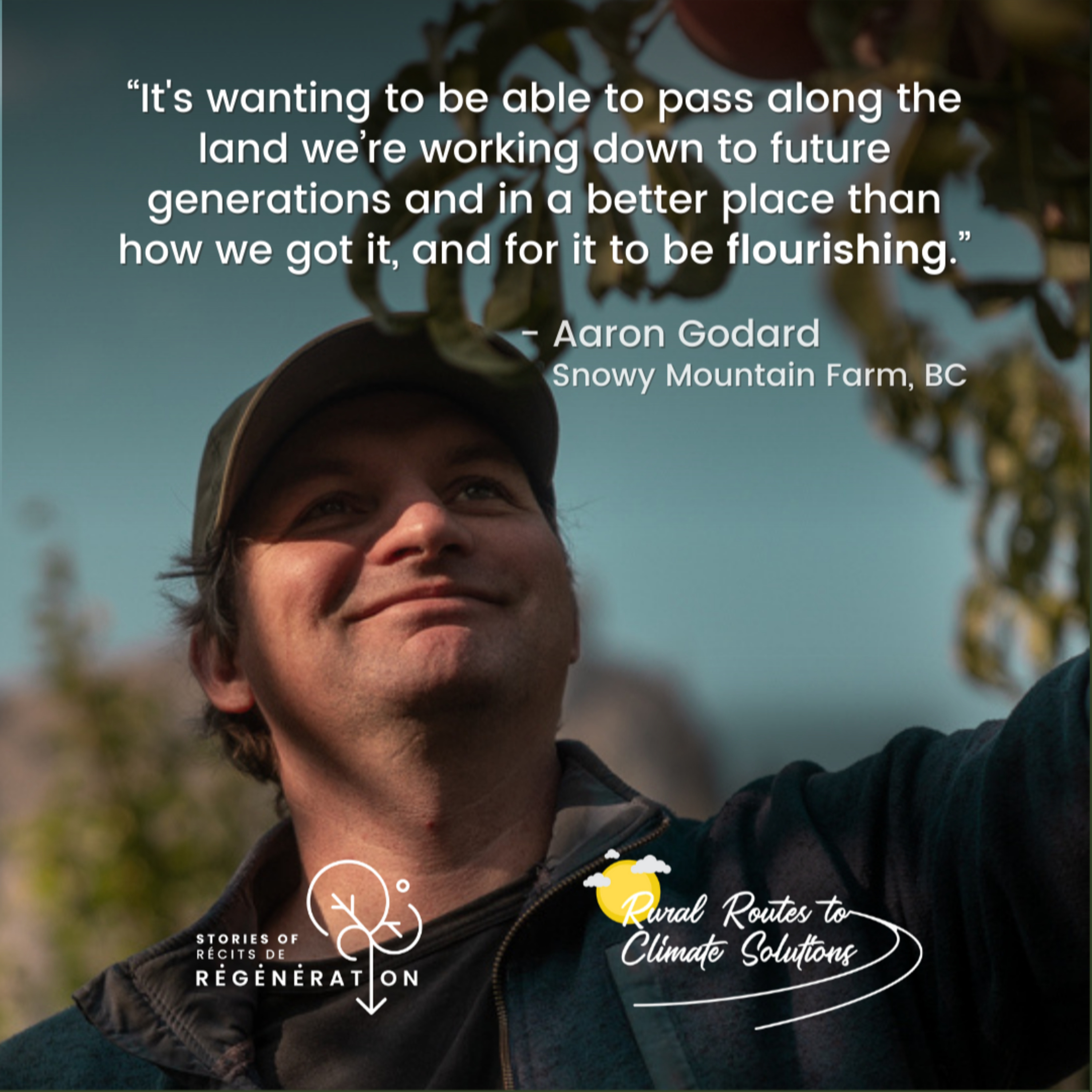 Diversity is Resiliency, organic fruit production with Aaron Goddard episode artwork