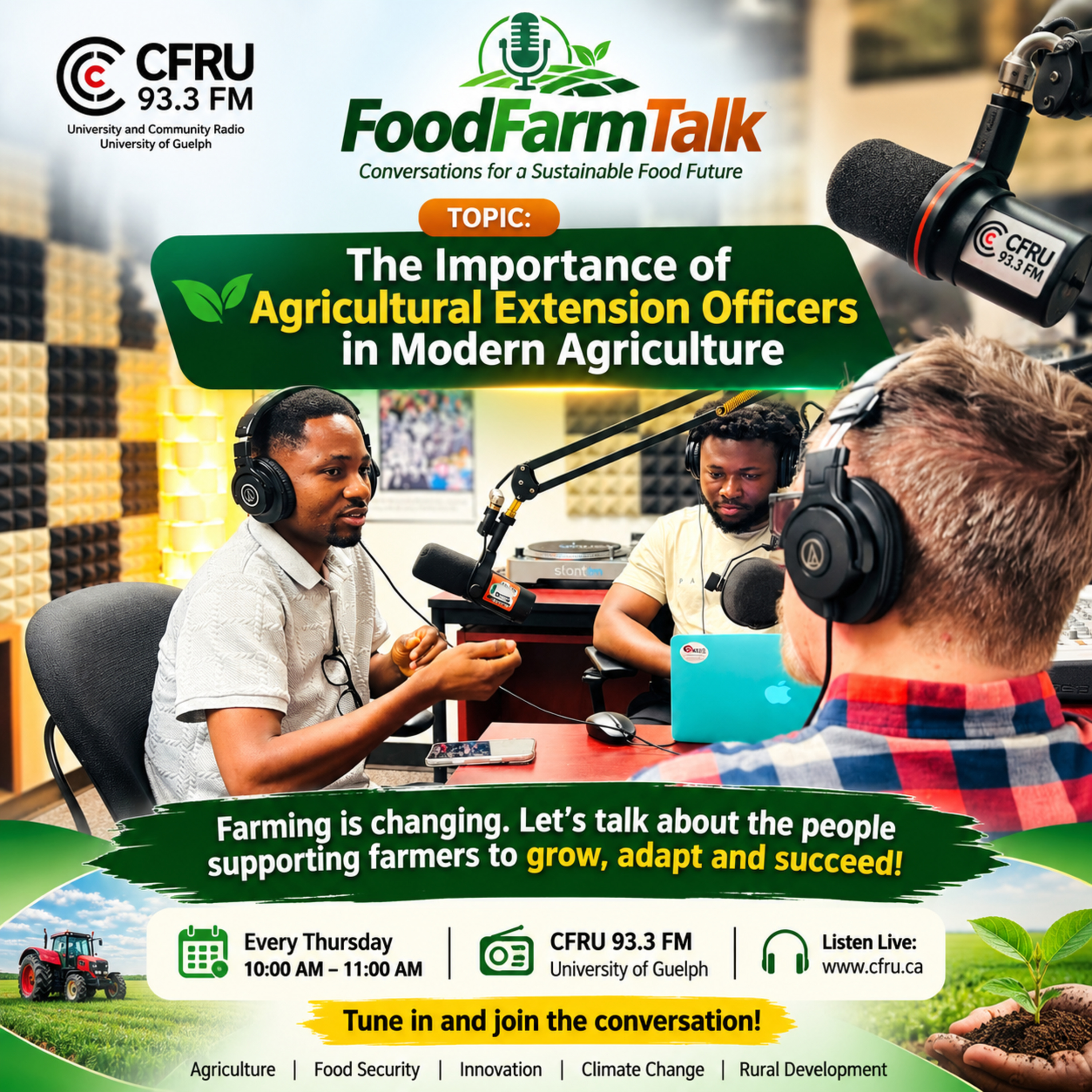 Who is helping farmers navigate the future of agriculture? episode artwork