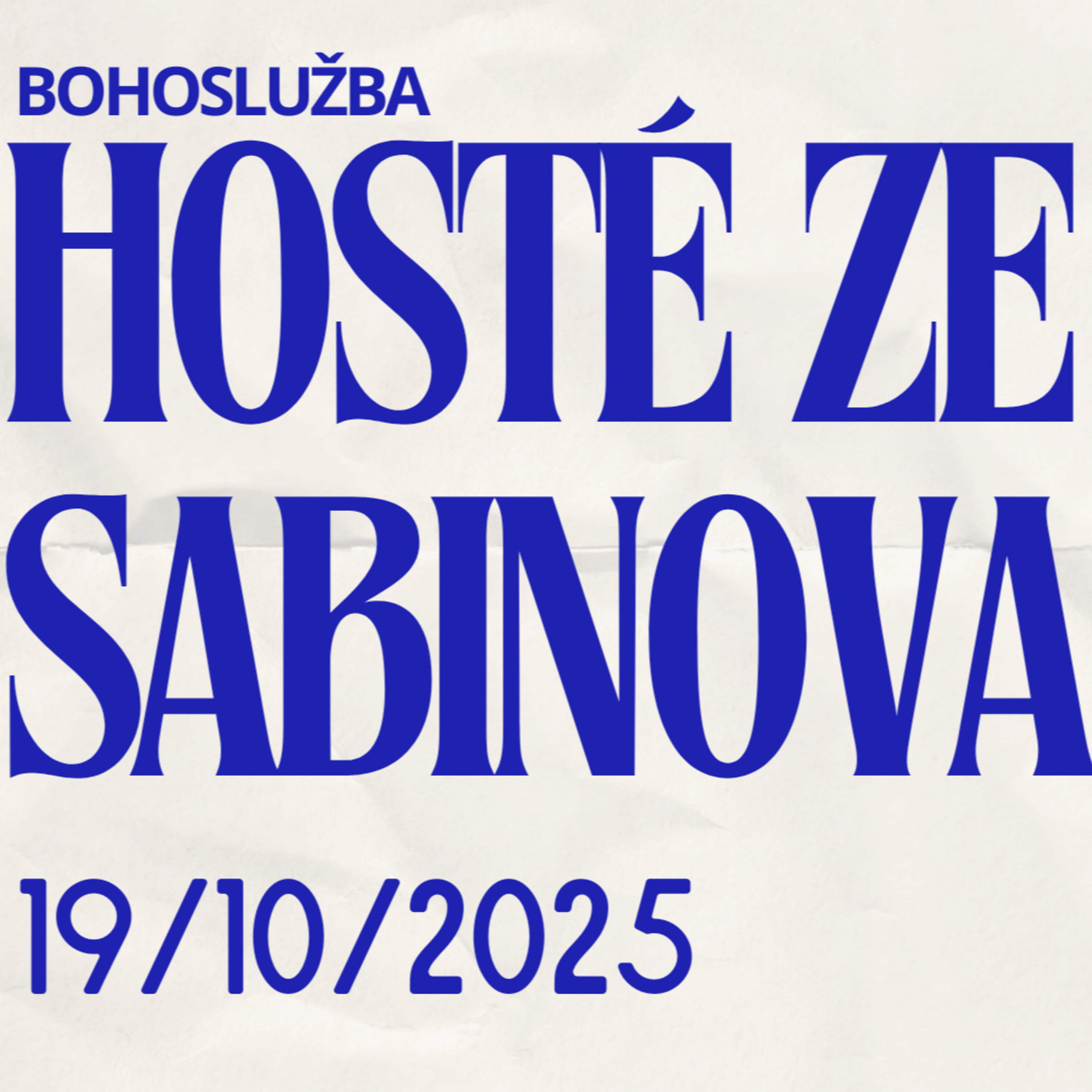 Hosté ze Sabinova episode artwork