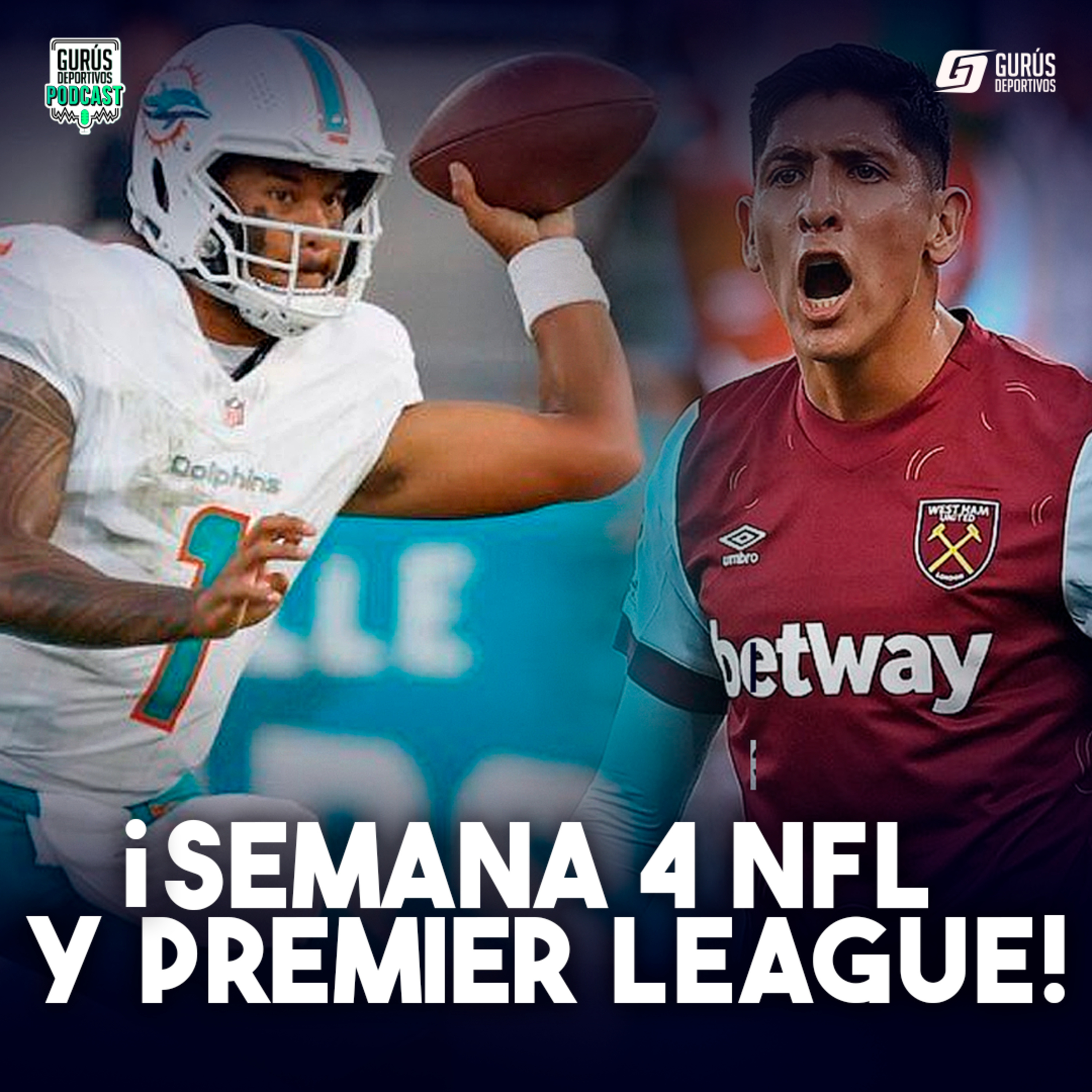 ¡Semana 4 NFL y Premier League!  episode artwork