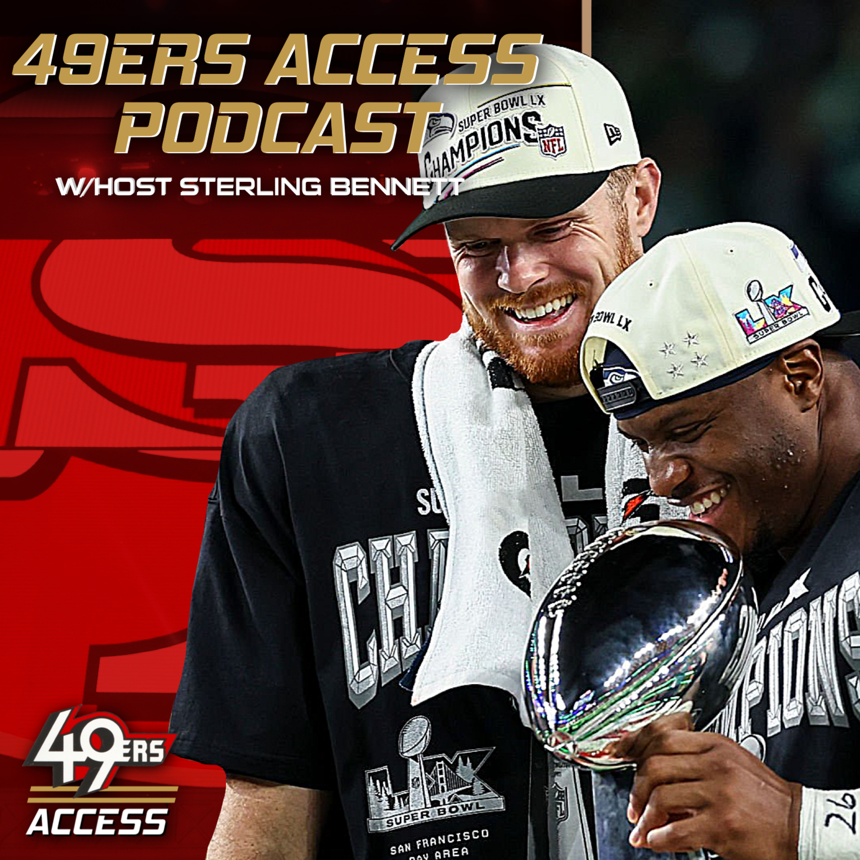 Seahawks Win Super Bowl: What It Means for the 49ers | Shanahan on Mac Jones, Deebo Return Buzz episode artwork