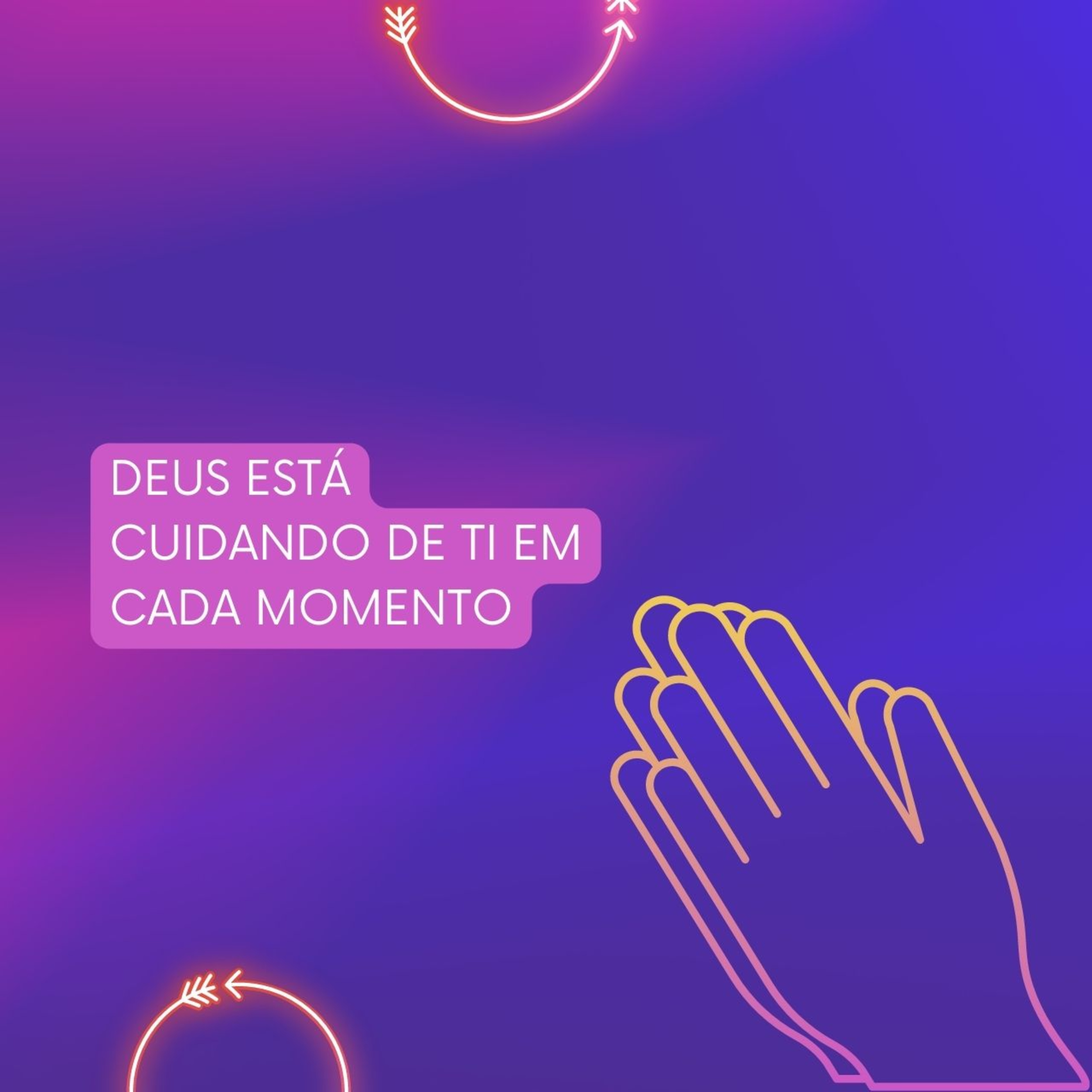 Deus está cuidando de ti em cada momento episode artwork