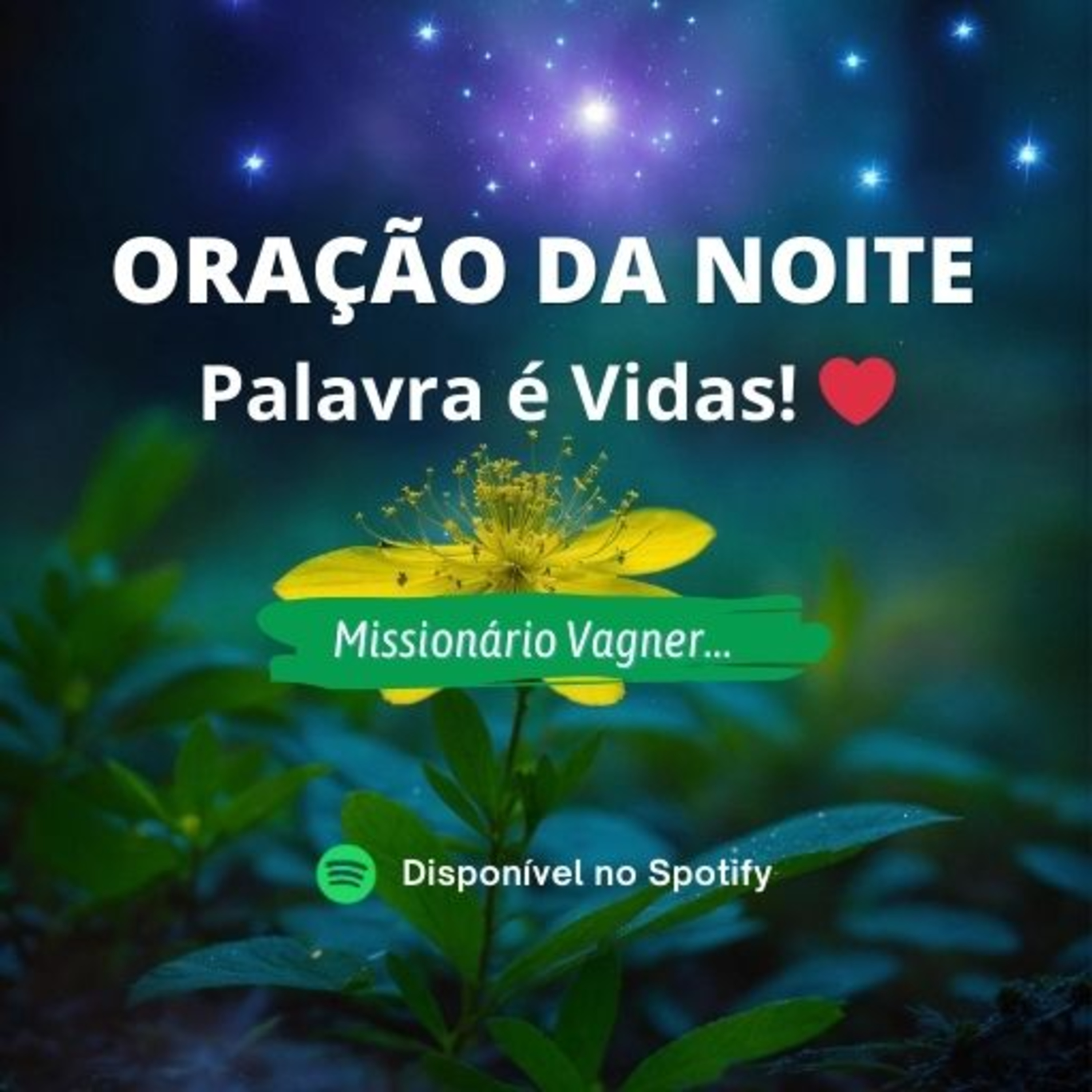 ORAÇÃO DA NOITE para acalmar um CORAÇÃO ANSIOSO 😭🙏🔥 episode artwork