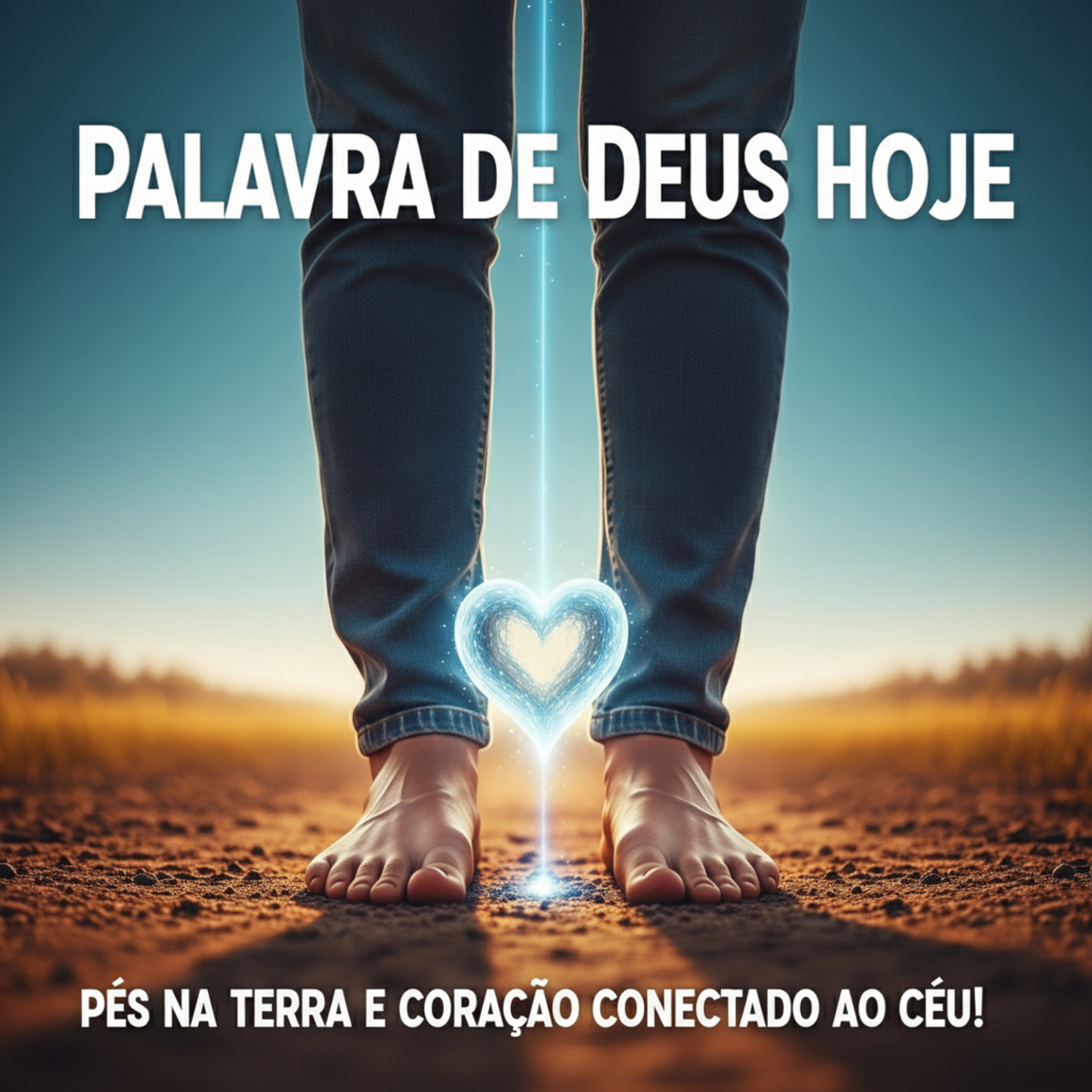 Palavra do Deus Hoje - Pés no chão e coração ligado ao céu!