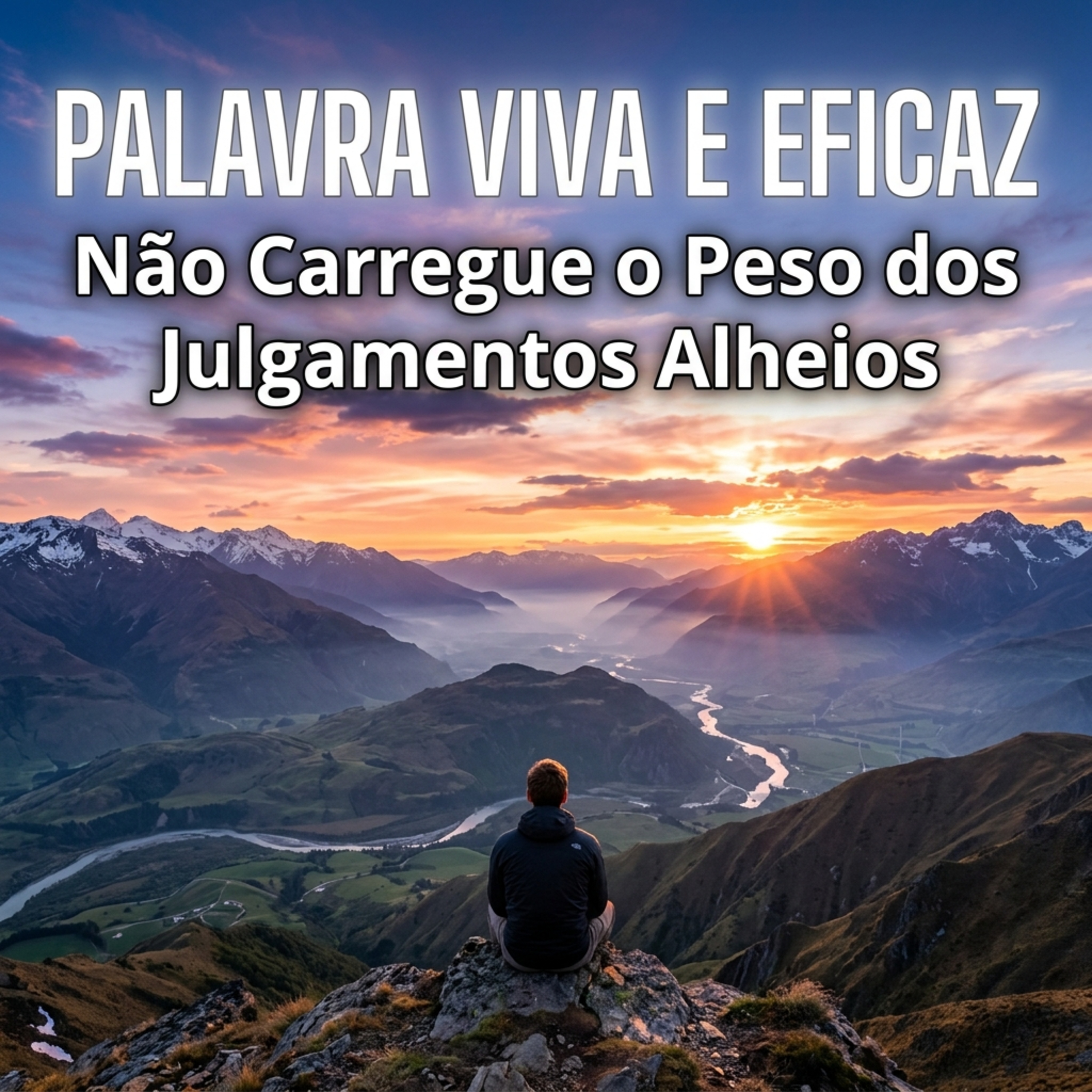 Palavra Viva e Eficaz - Não Carregue o Peso dos Julgamentos Alheios! 🔥