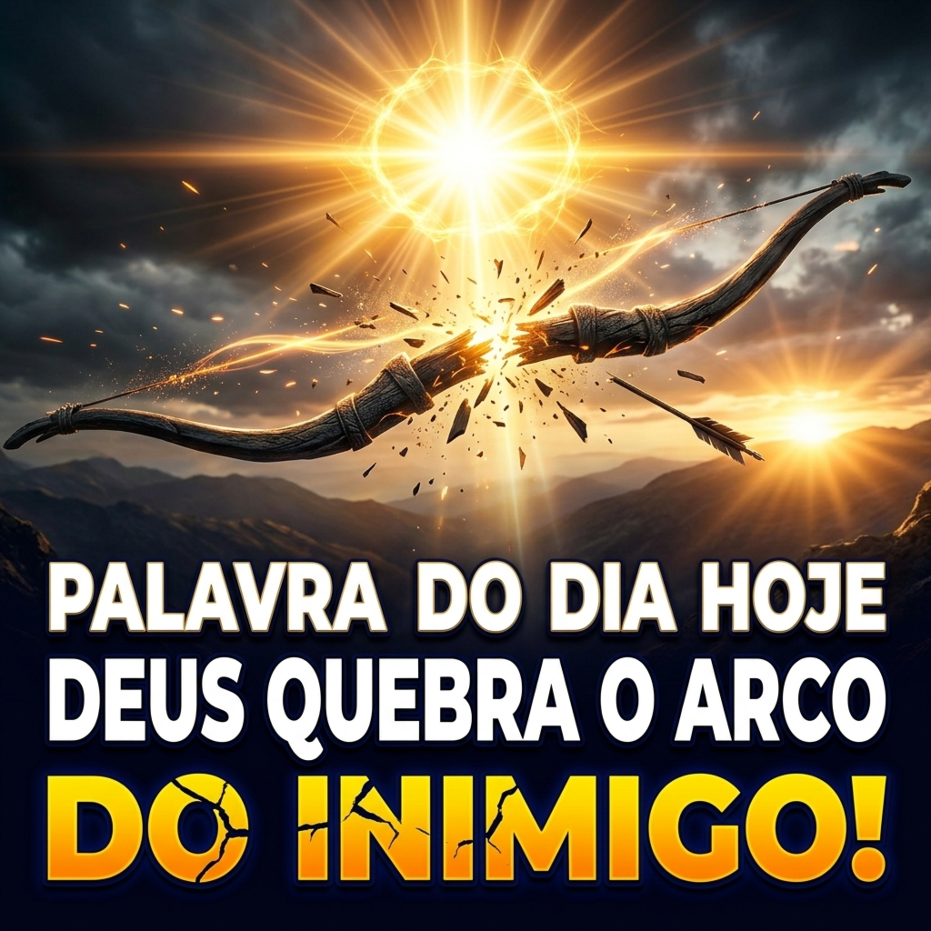 Palavra é Vidas | Deus Quebra o Arco do Inimigo! 🏹 (Salmo 46:9)