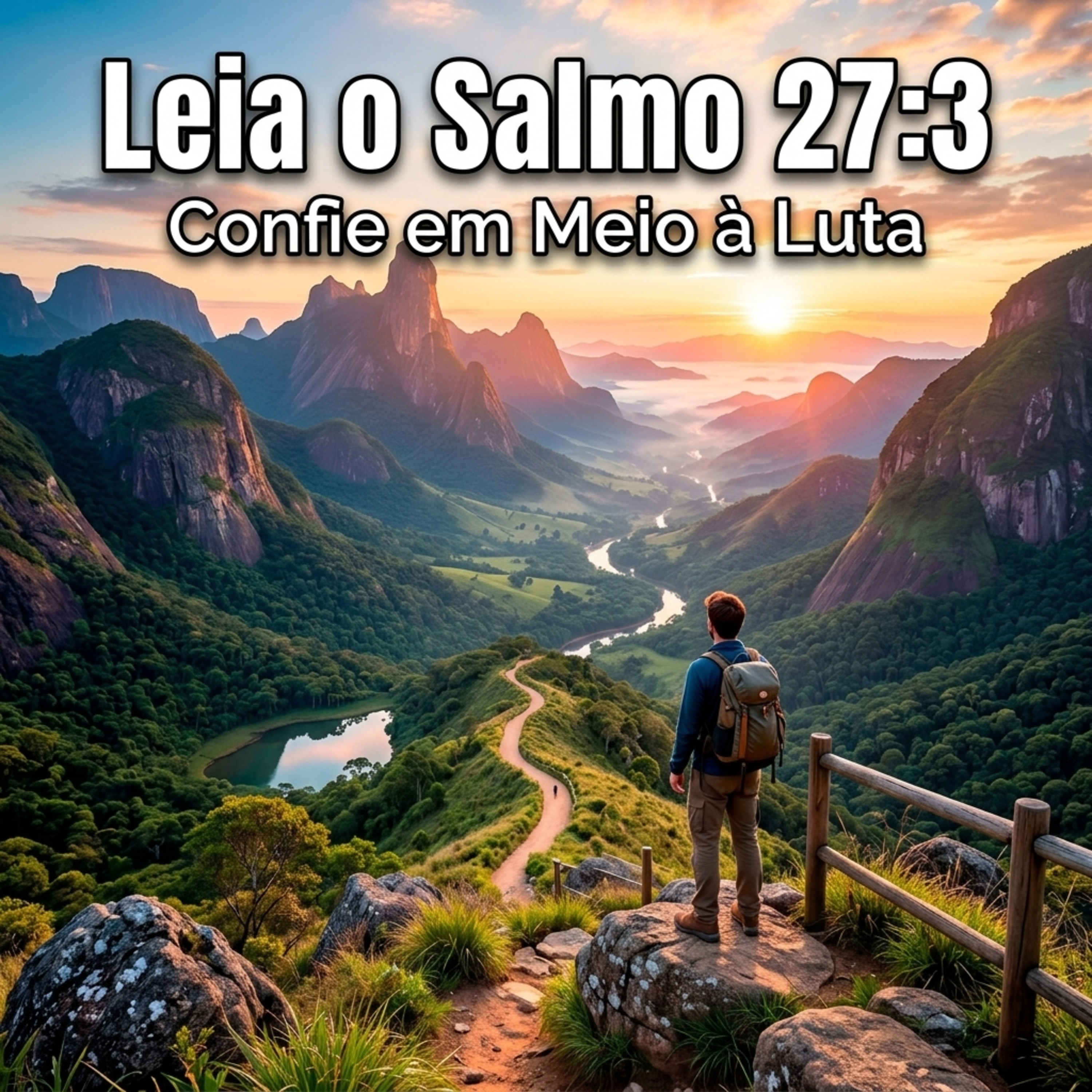 Palavra é Vidas | O que fazer quando você se sente cercado? Salmo 27:3 (Confiança no Meio da Luta)