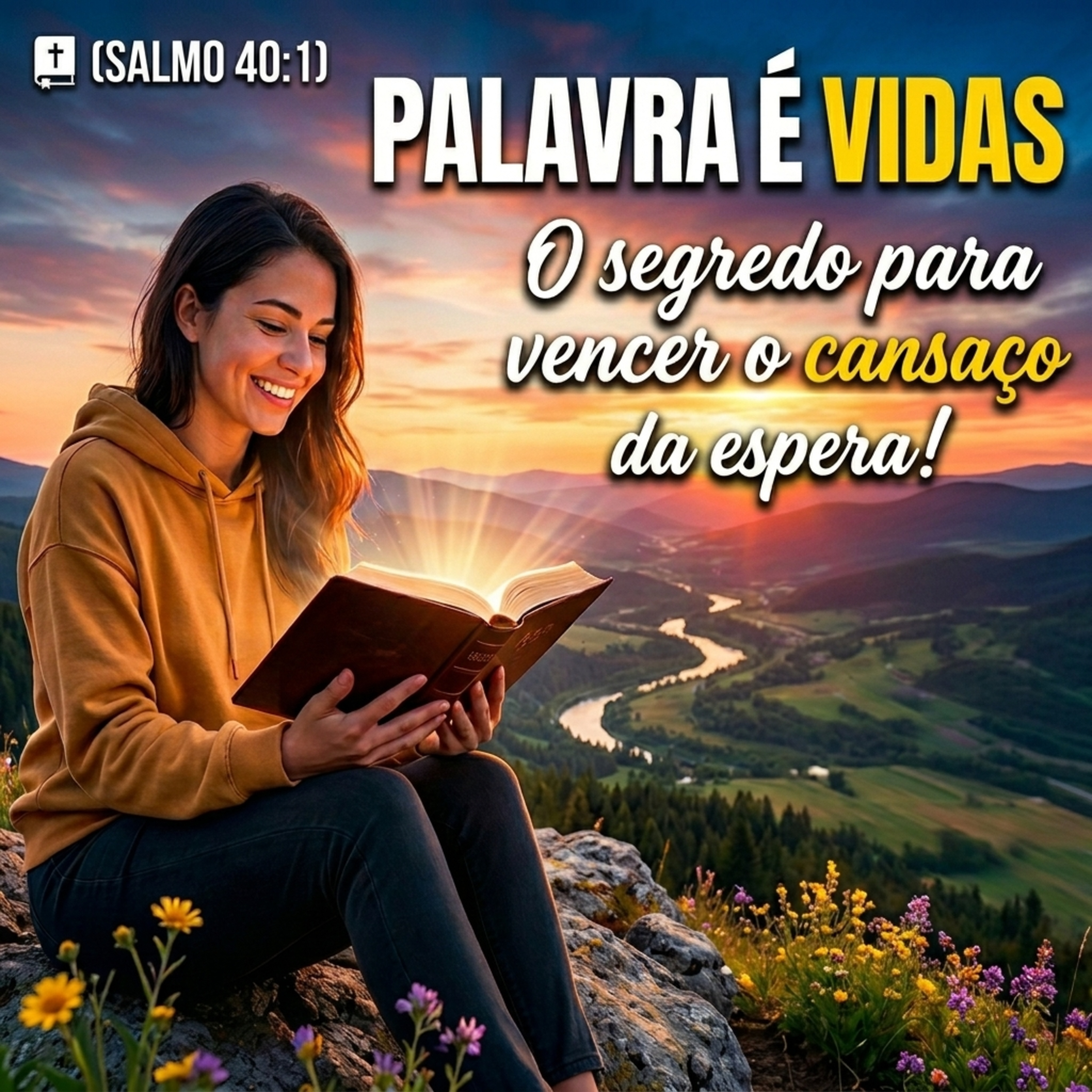 O segredo para vencer o cansaço da espera! (Salmo 40:1)⏳(O Tempo de Deus é Perfeito) episode artwork