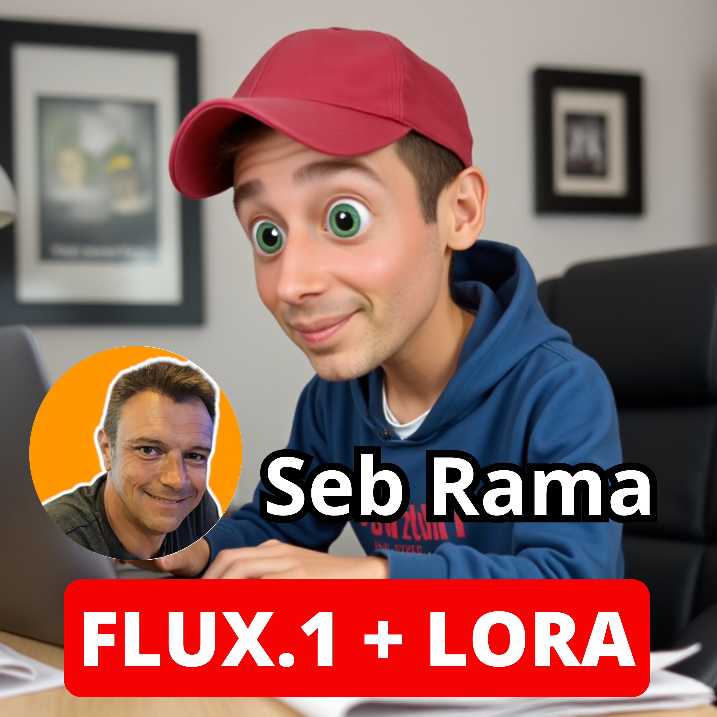 Flux.1 : Comment entraîner un modèle LoRA (avec Sébastien Rama) episode artwork